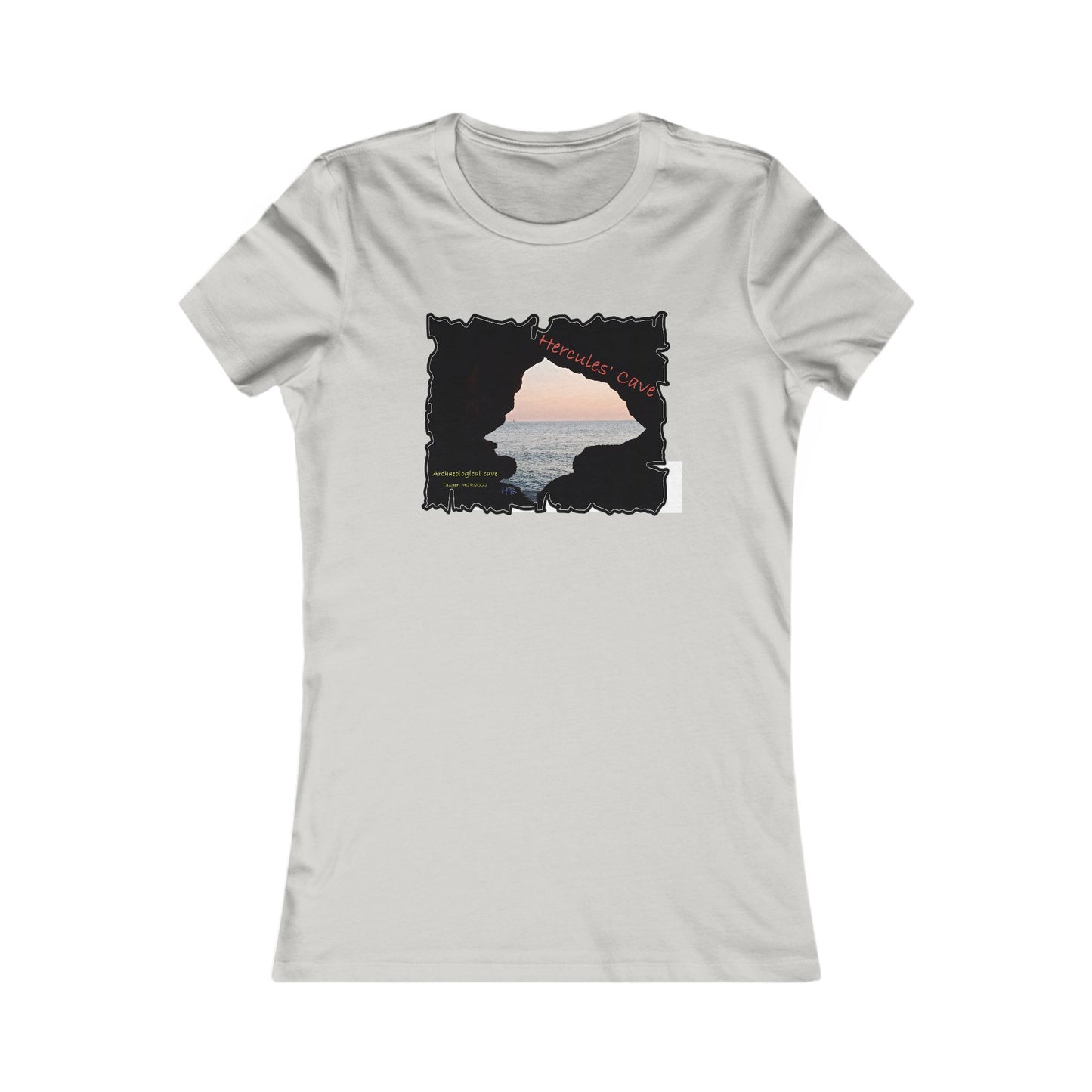 Tanger's Treasure Hercules' Cave Sunset (Women - Premium Cotton Tee)