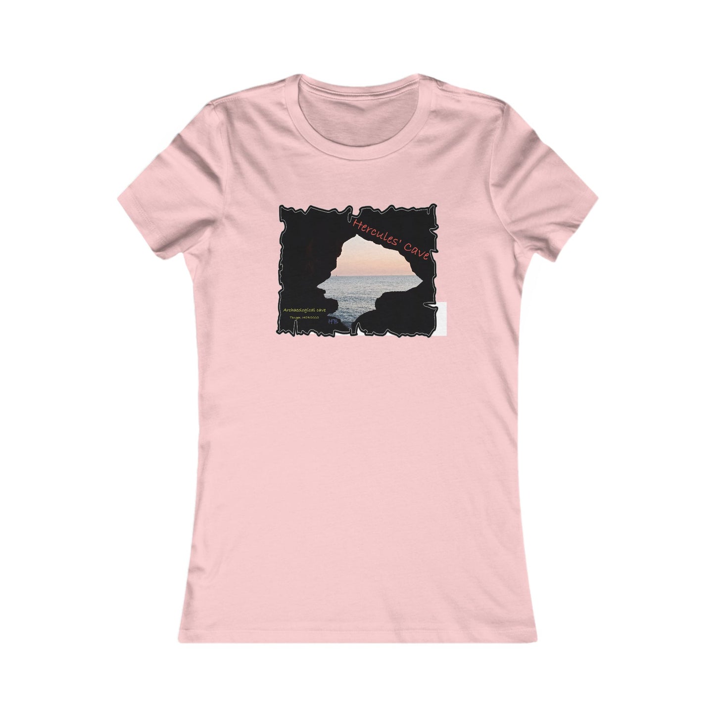 Tanger's Treasure Hercules' Cave Sunset (Women - Premium Cotton Tee)