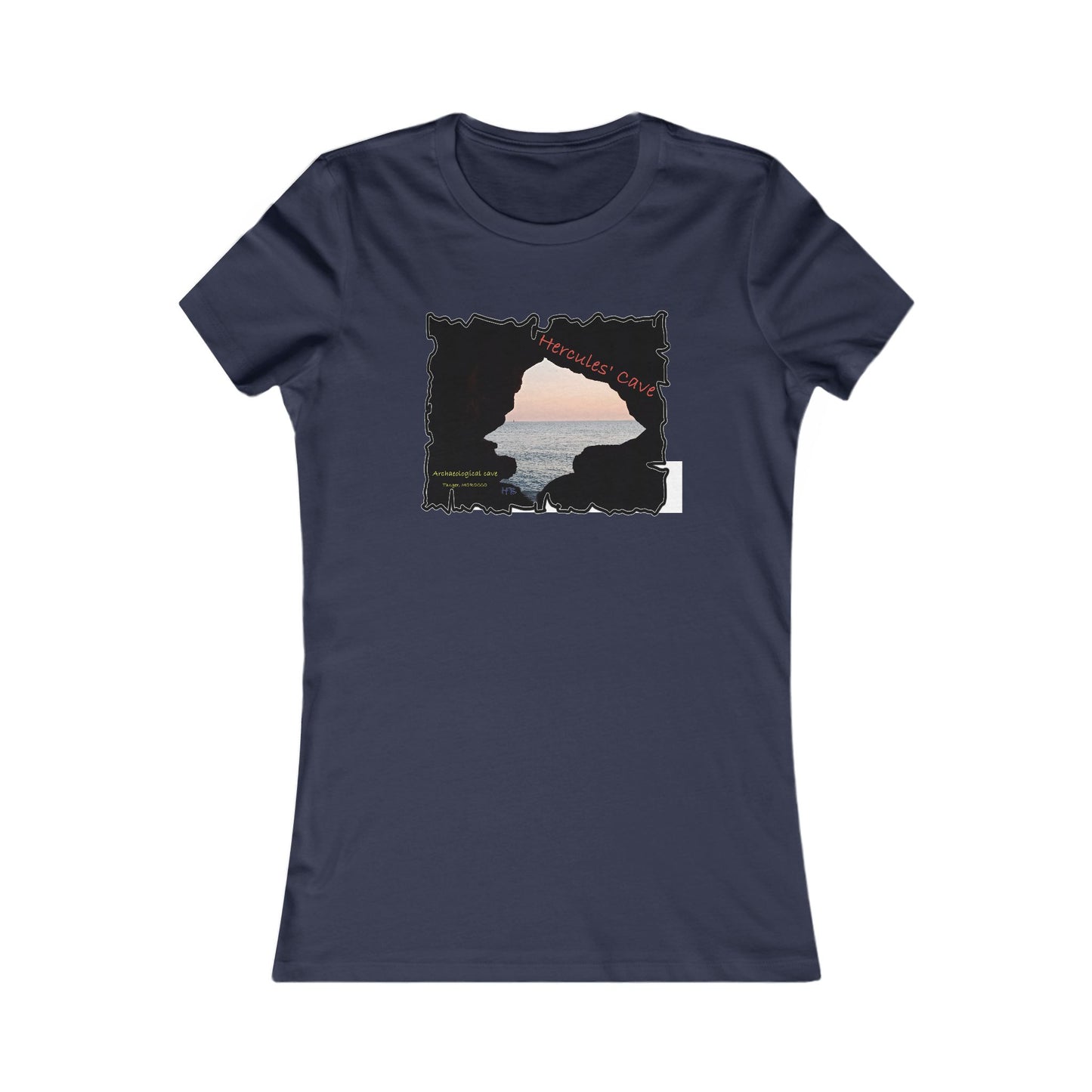 Tanger's Treasure Hercules' Cave Sunset (Women - Premium Cotton Tee)