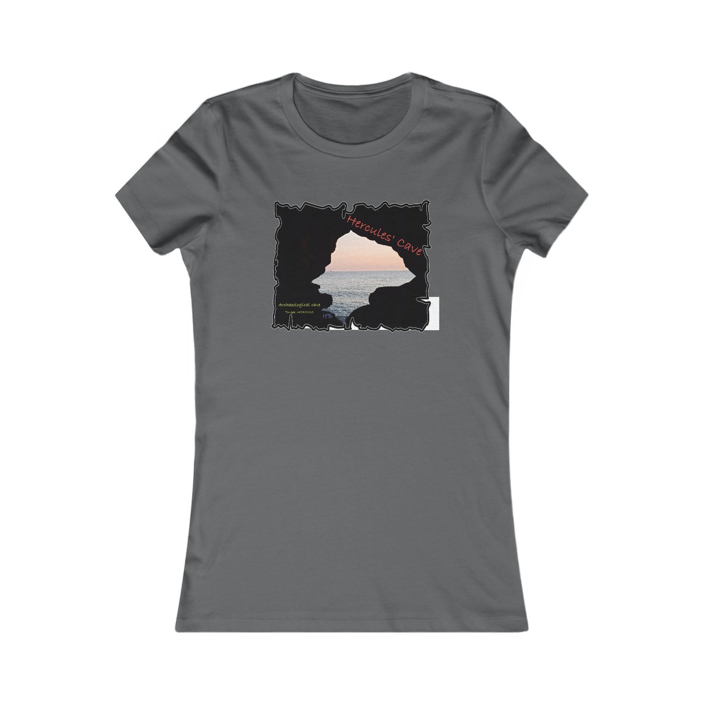 Tanger's Treasure Hercules' Cave Sunset (Women - Premium Cotton Tee)