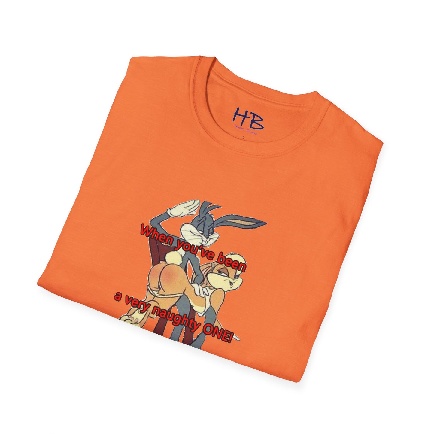 Bugs being playful with his bunny lady