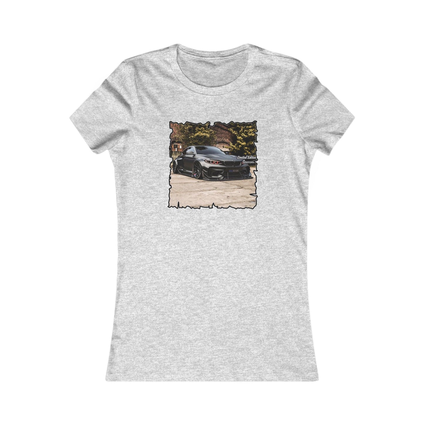 Customized grey Limited Edition BMW M3 (Women - Premium Cotton Tee)