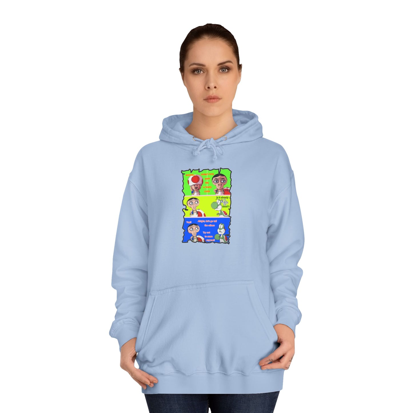 Get Yours Now -- Everyone's favorite childhood characters Toad & Yogi never seen before (Hoodie - Cozy and Durable)
