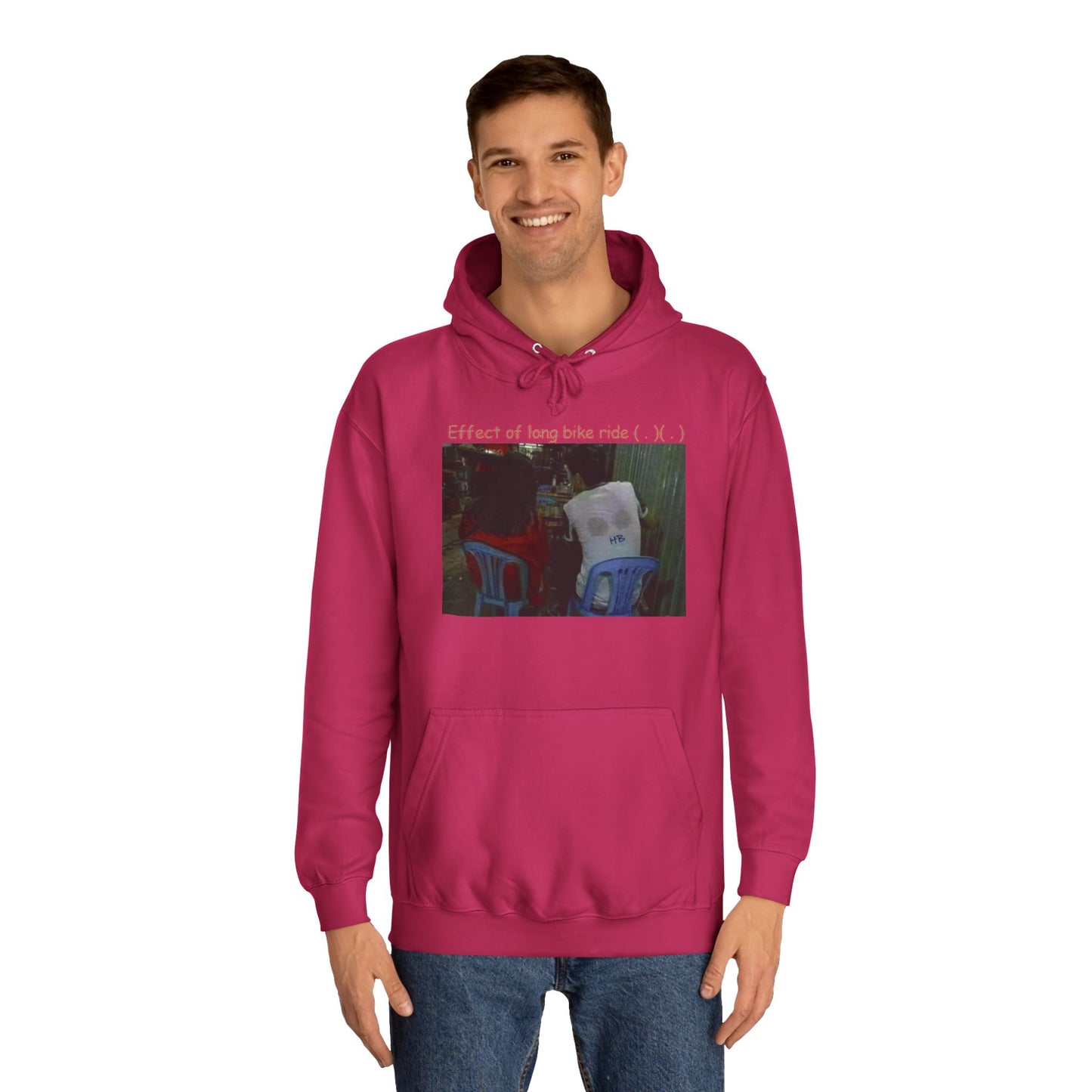 Get Yours Now -- Effect of long bike ride ( . )( . ) (Hoodie - Cozy and Durable)