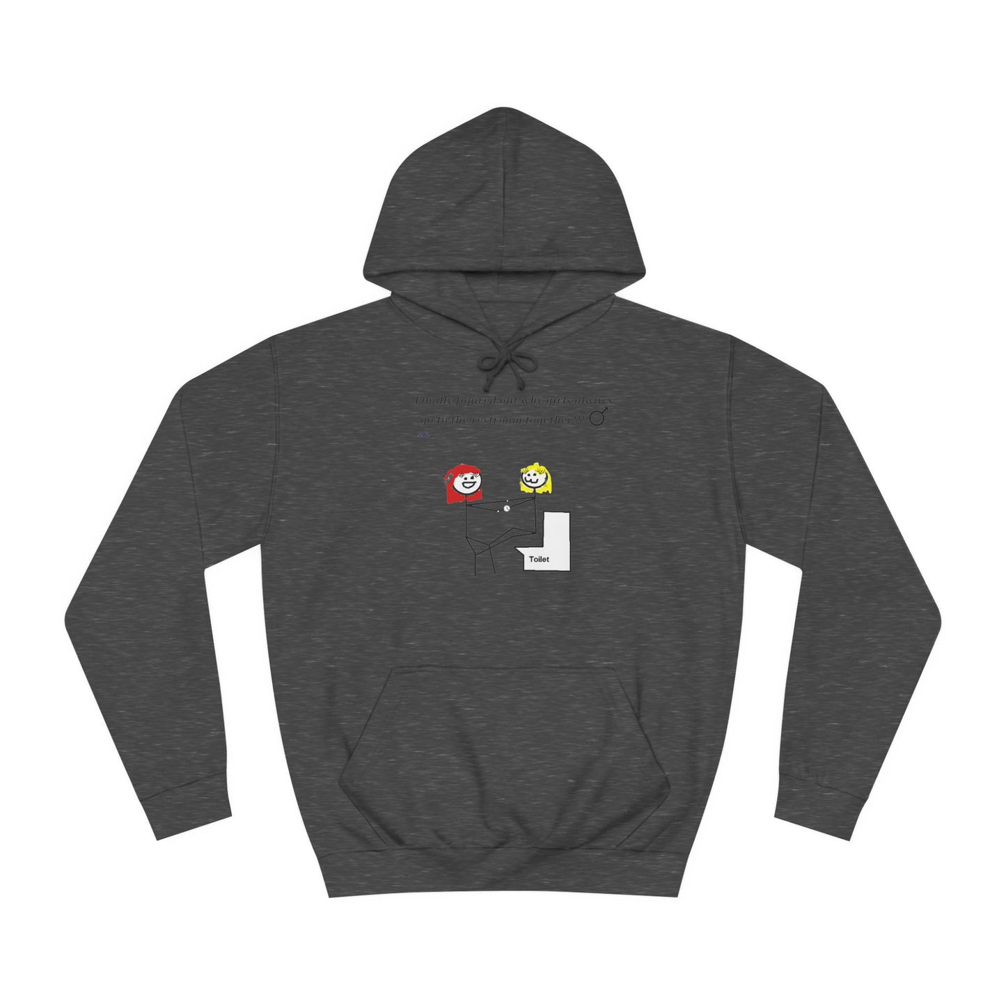 Get Yours Now -- Humorous Restroom Companions Revelations (Hoodie - Cozy and Durable)