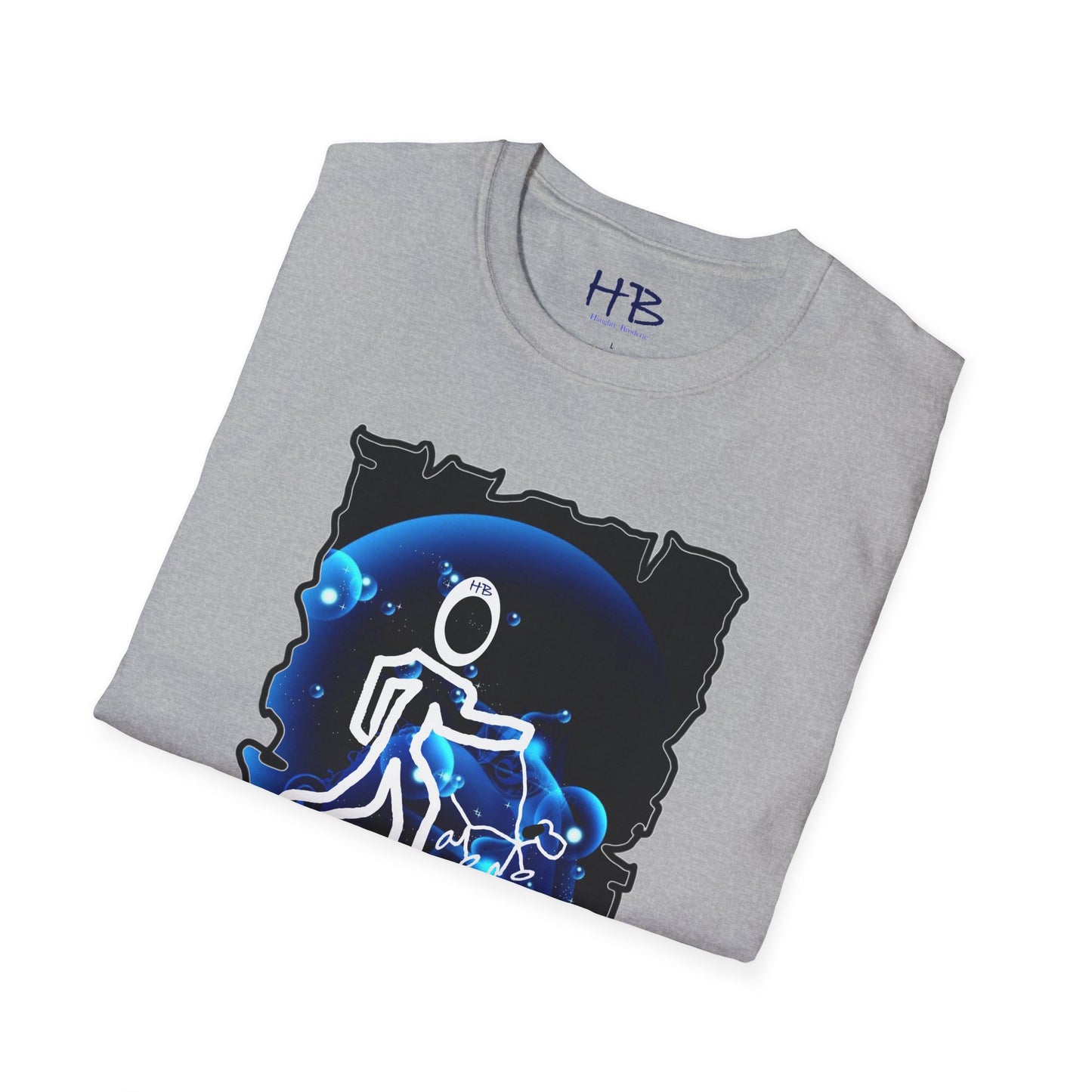 The Graphic Symphony Artistic Elegance; The Stickman's Stroll Thru Abstract Beauty