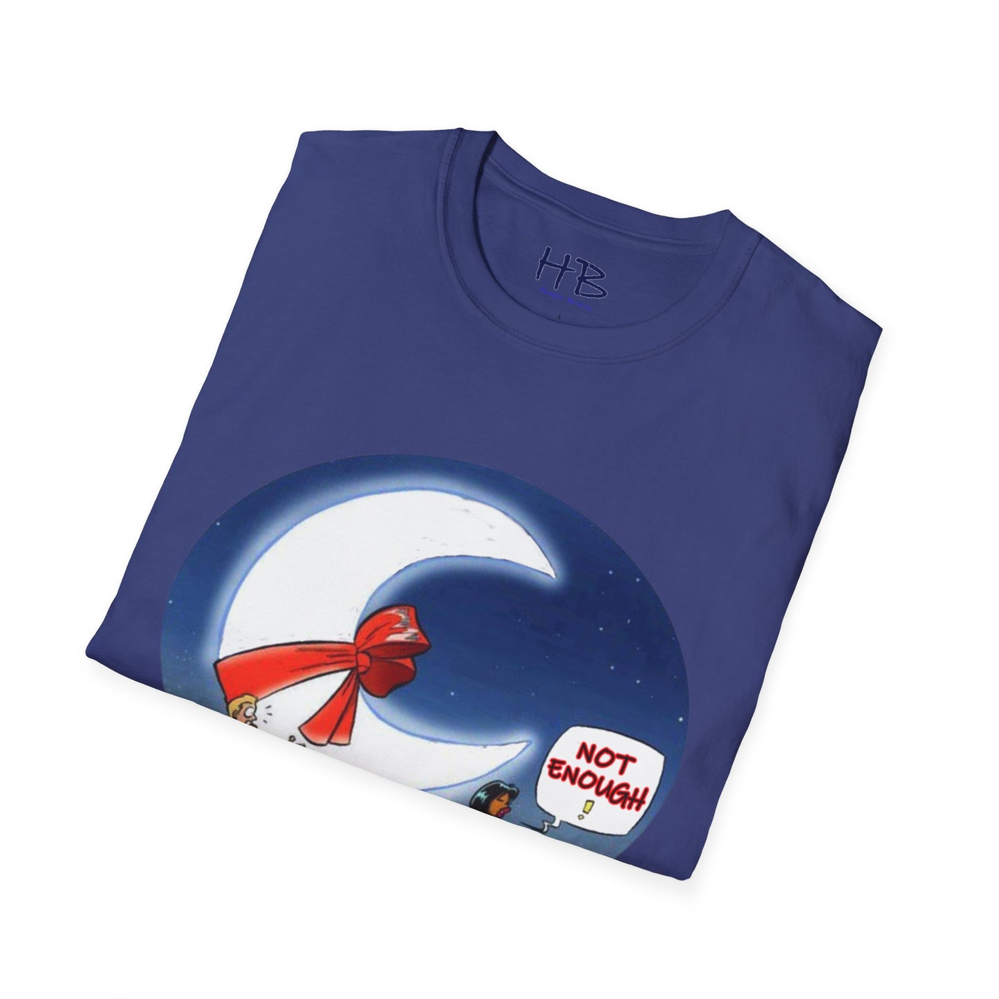 Moonlit Romance Unveiled with a Visual Metaphor of Unsatisfied Desires; The 'NOT ENOUGH!' Story