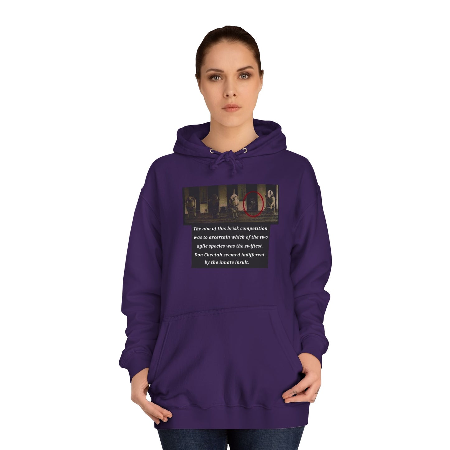 Get Yours Now -- Don Cheetah vs Whippet doggies (Hoodie - Cozy and Durable)
