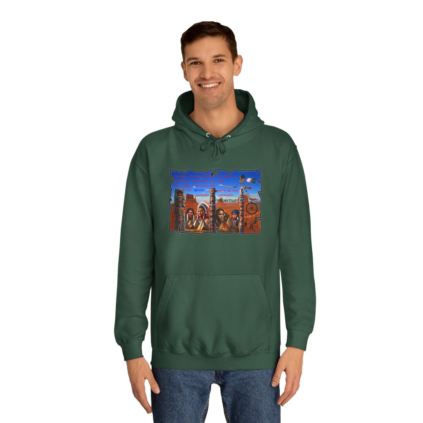 Get Yours Now -- Native Indians (Hoodie - Cozy and Durable)