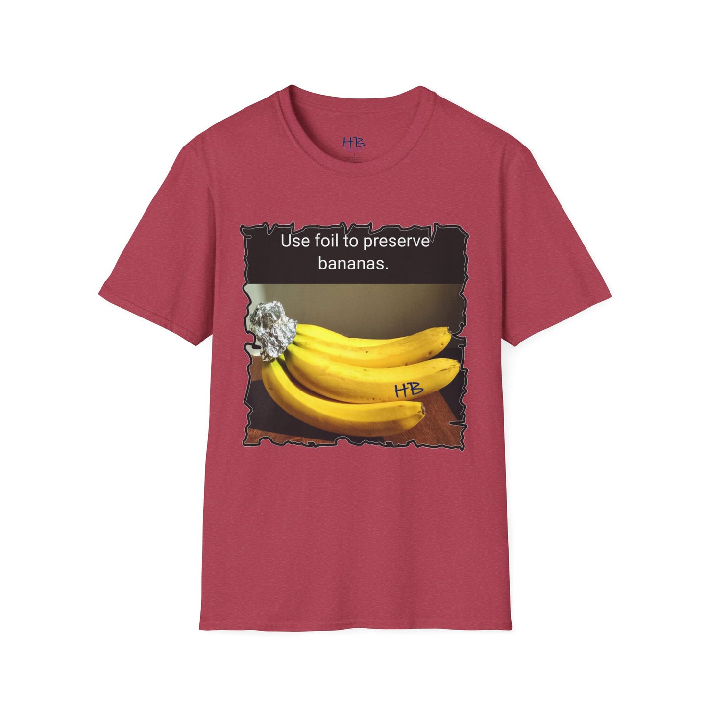 Use foil to preserve a banana