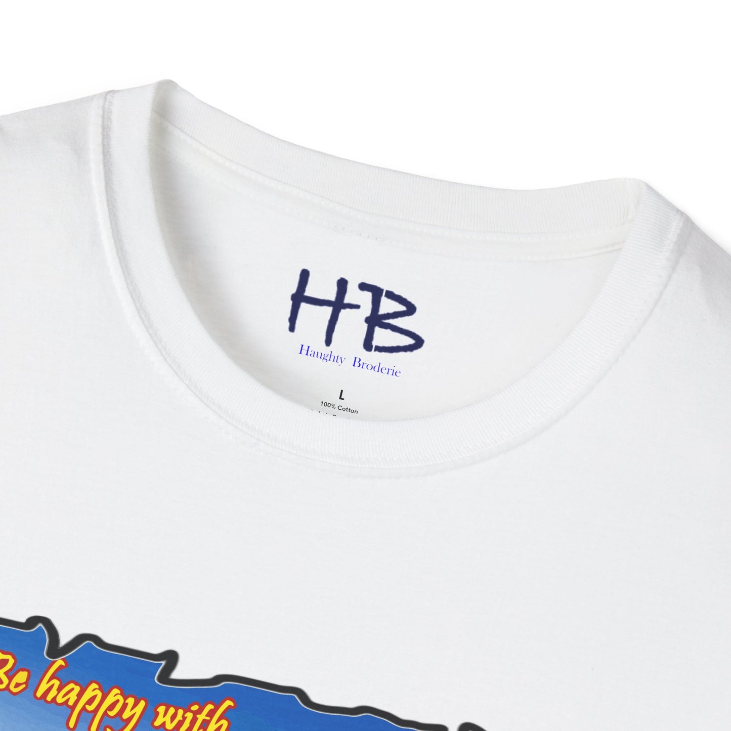 Be happy with what you have while working for what you want