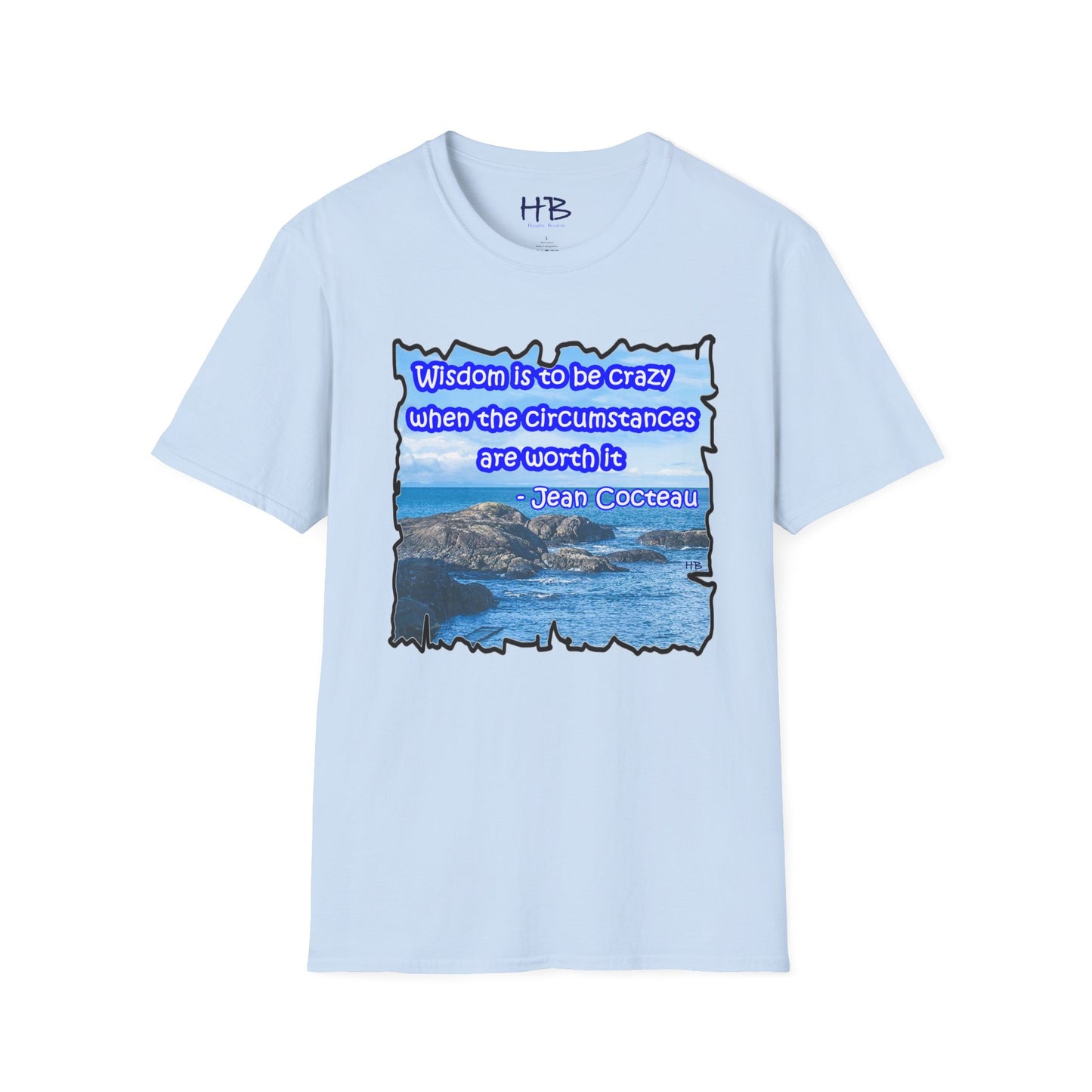 Waves of Wisdom with Rocks of Audacity: Sartorial Expression, Be Bold, Be You to Inspire with Cocteau's Reflection