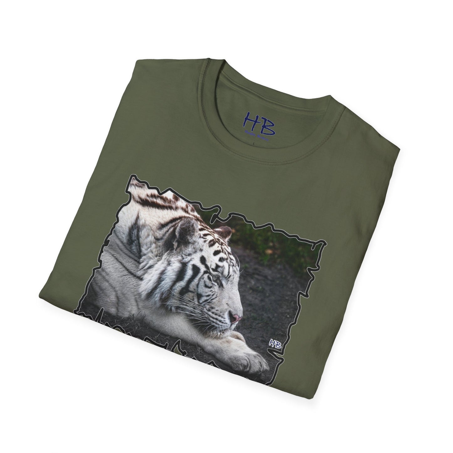 White tiger black stripes green eyes