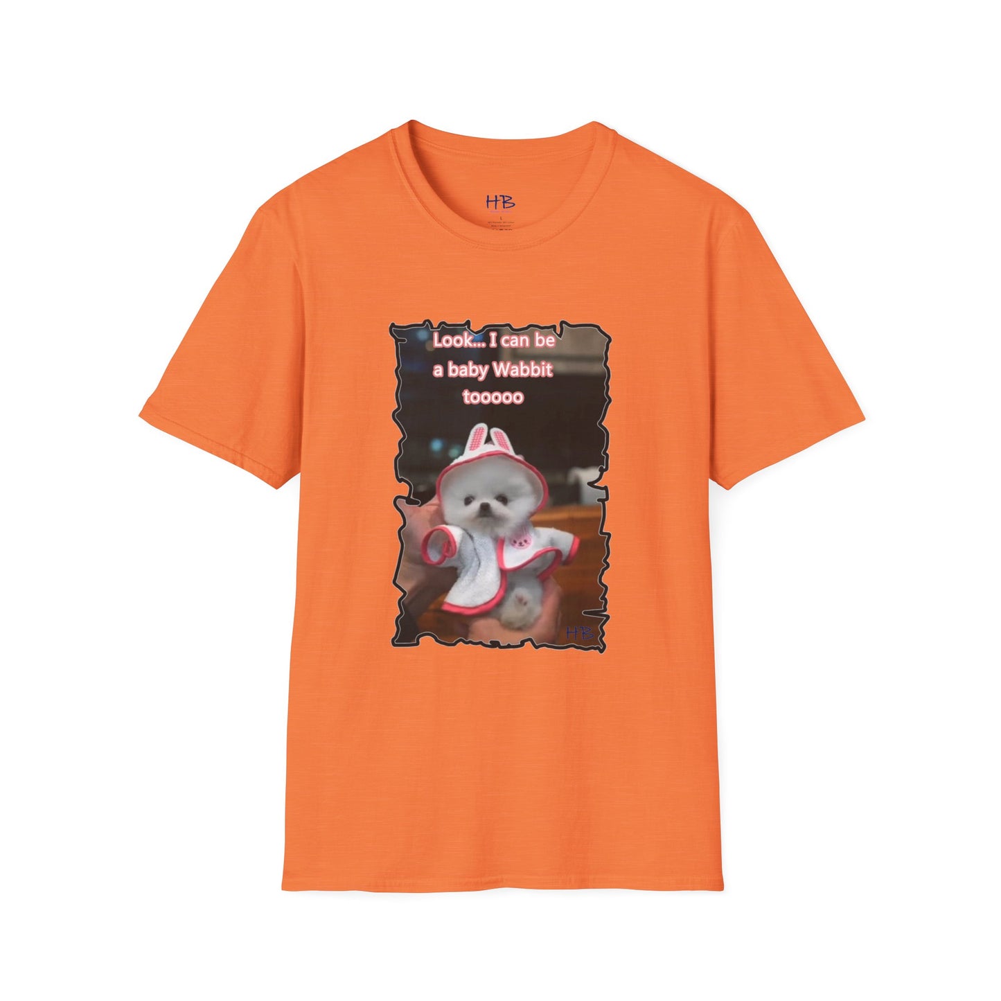 Bichon Maltese puppy dressed in a cute rabbit costume