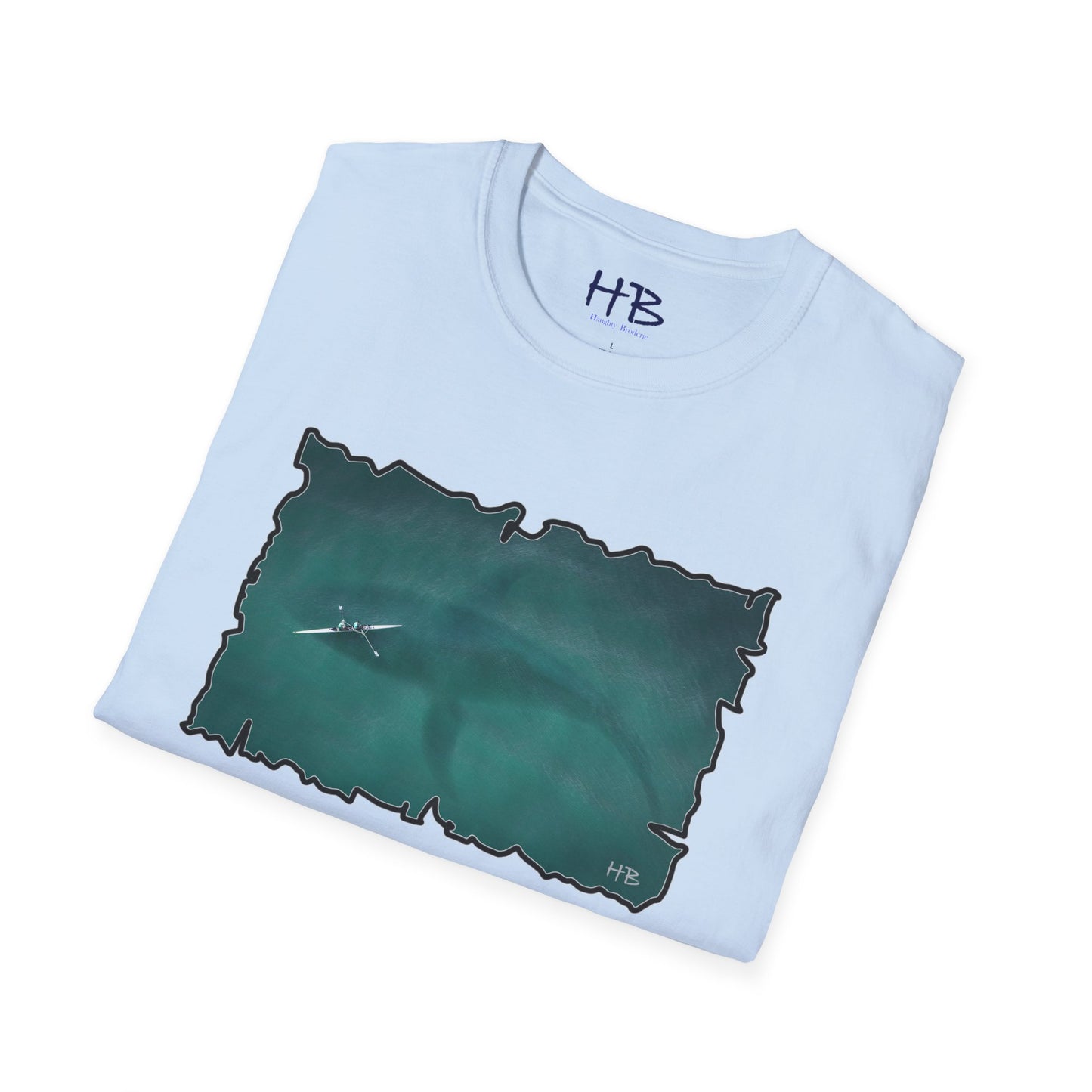 Whale's Shadow: A Harmony Between Worlds Tee Shirt