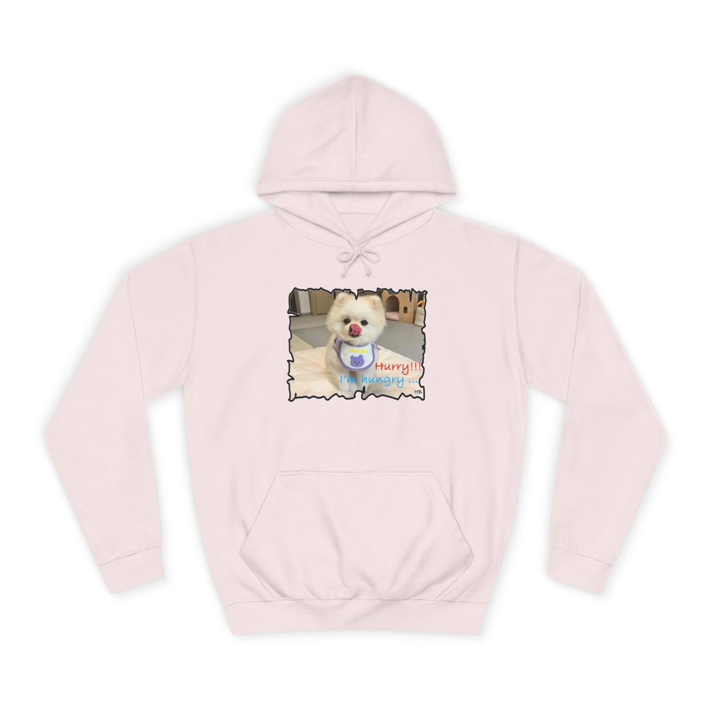 Bichon Maltese "Hurry, I'm hungry!!!" (Hoodie - Cozy and Durable)
