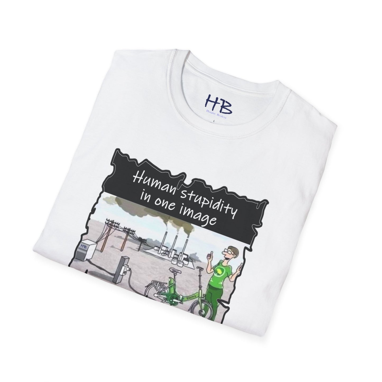 Human Stupidity Illustrated in The Power Plant Paradox; Eco-Conscious Power Plant Pollution Green Dilemma