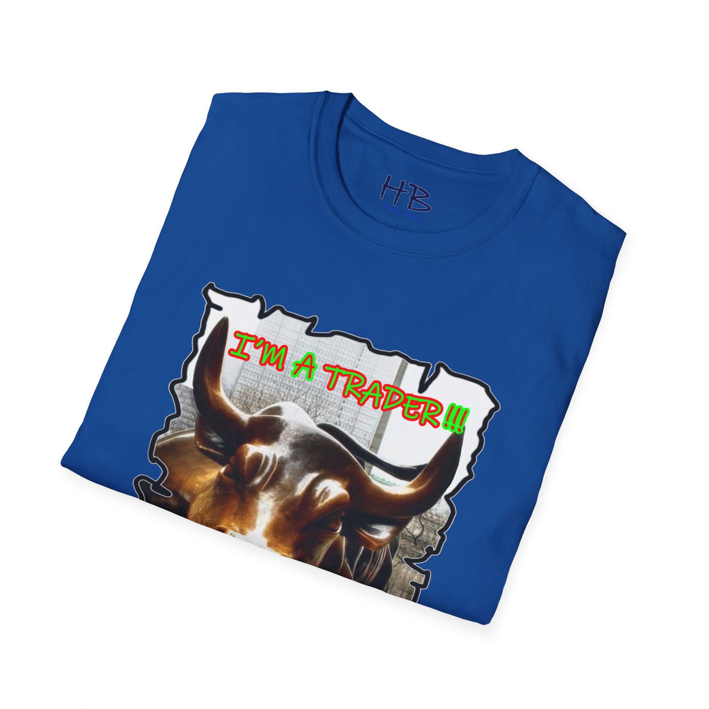 Wall Street Bullish Fashion Trading Enthusiast; Green & Red Confidence Stock Market Vibes