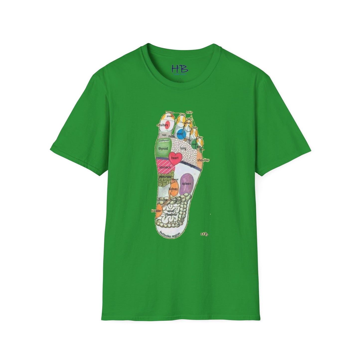 Foot's Palm Wisdom: Unlocking the Secrets of Holistic Well-Being with Our Captivating Tee Shirt"