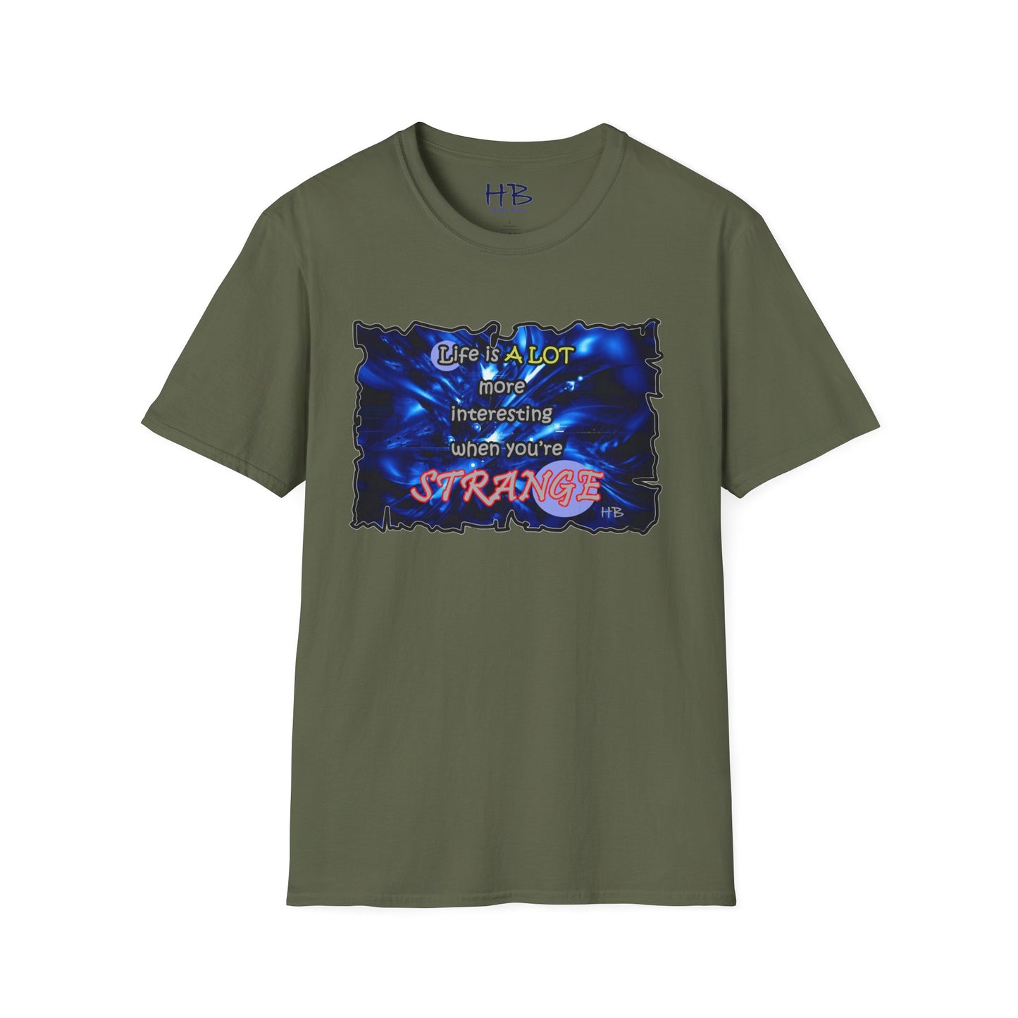 Embrace the Strange: The Marvelous Blue Life Tee Shirt