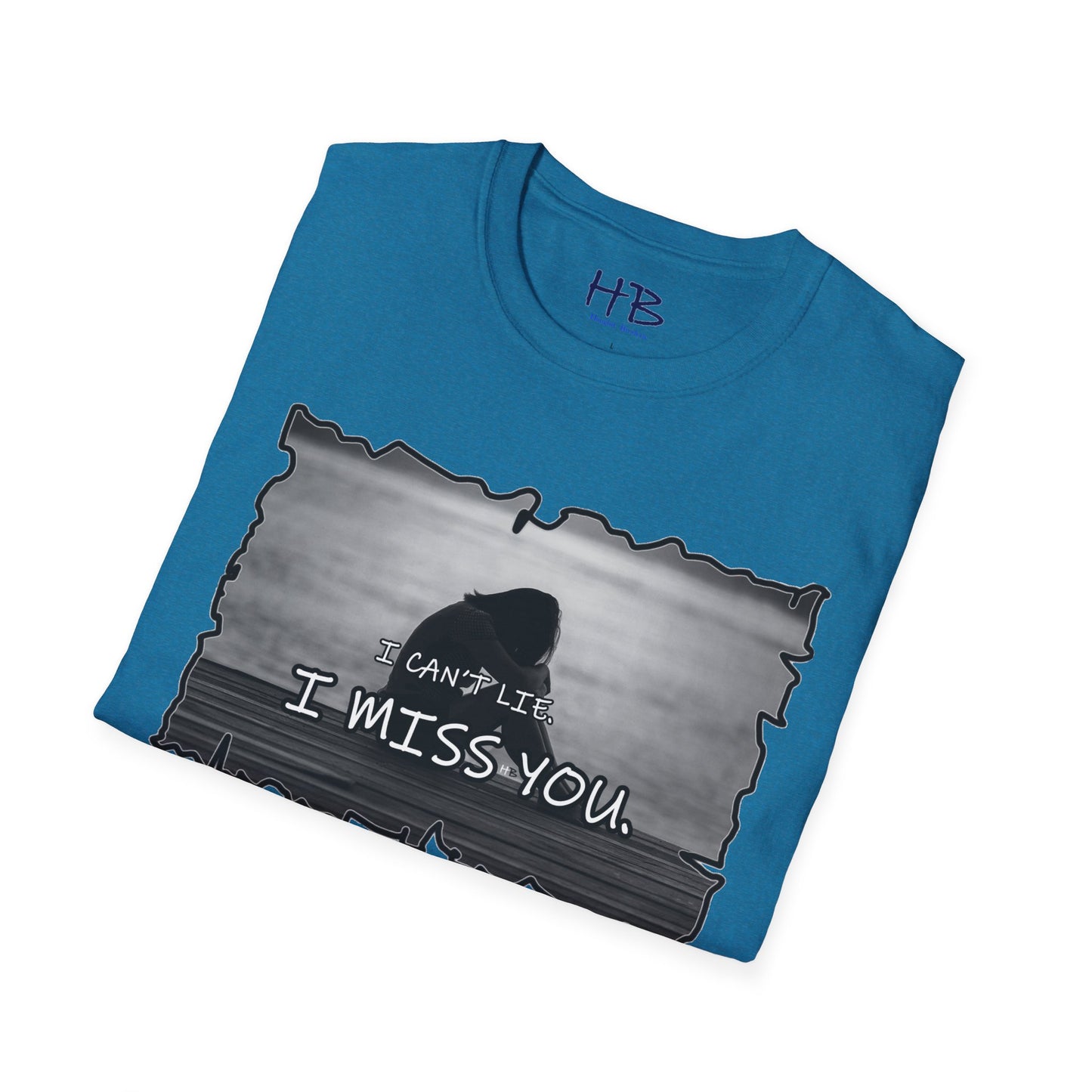 Embrace the Vulnerability Adorned Essence;  A Shirt of Emotional "I Miss You"