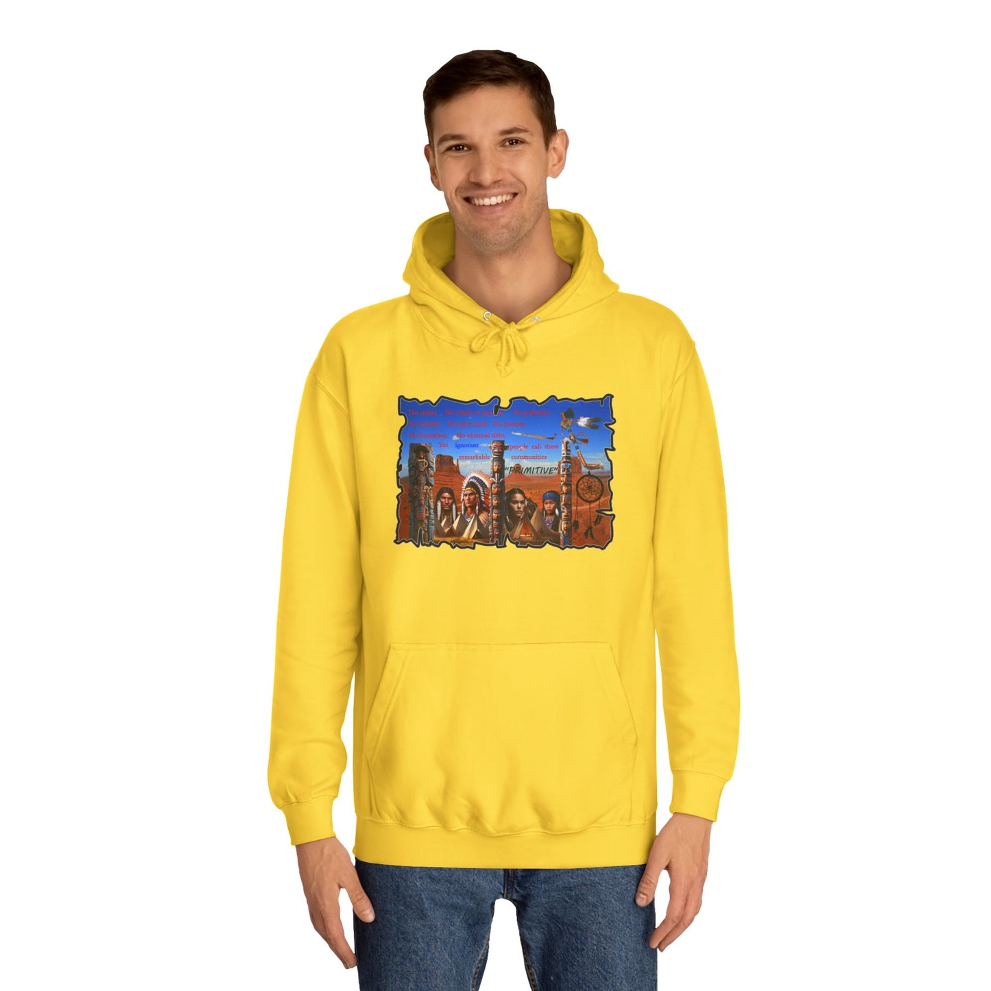 Get Yours Now -- Native Indians (Hoodie - Cozy and Durable)