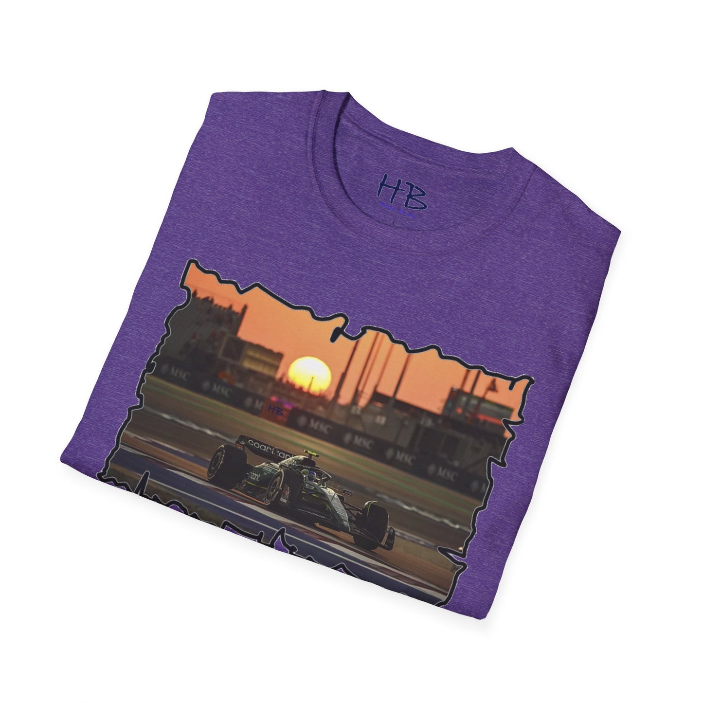 Formula 1 Marvel using Speed & Serenity; Finesse Sunset Symphony