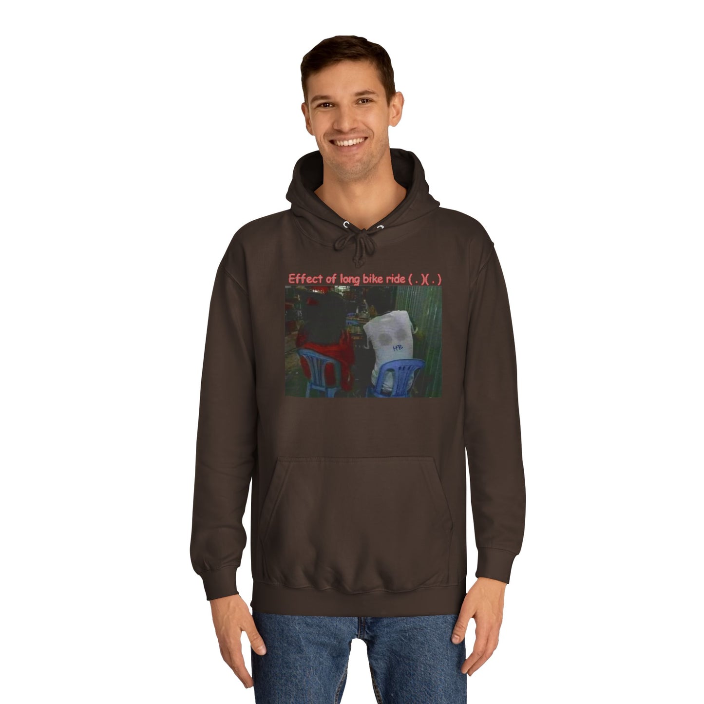 Get Yours Now -- Effect of long bike ride ( . )( . ) (Hoodie - Cozy and Durable)