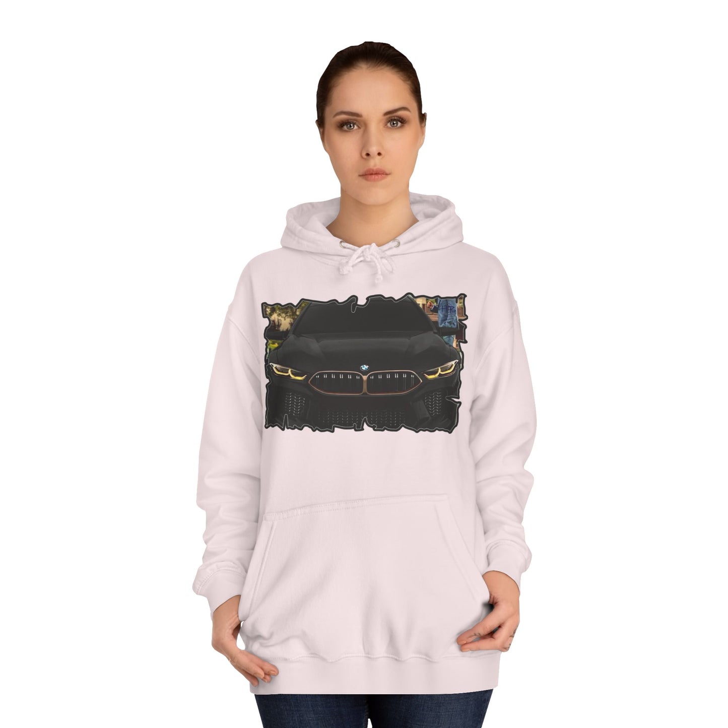 Get Yours Now -- Exquisite BMW M8 Gran Coupe (Hoodie - Cozy and Durable)