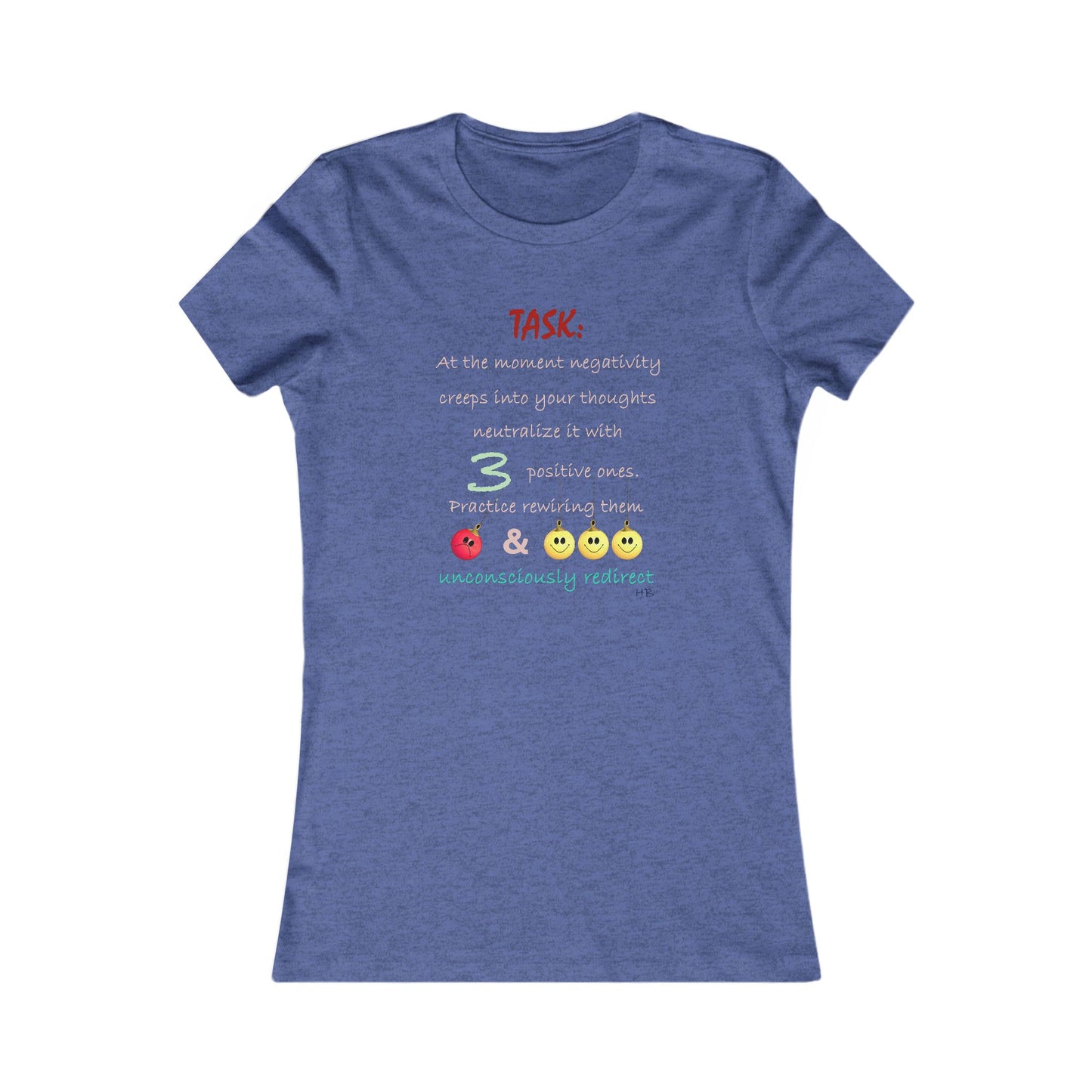 Positive Rewiring the Negativity Neutralizer Mindset (Women - Premium Cotton Tee)