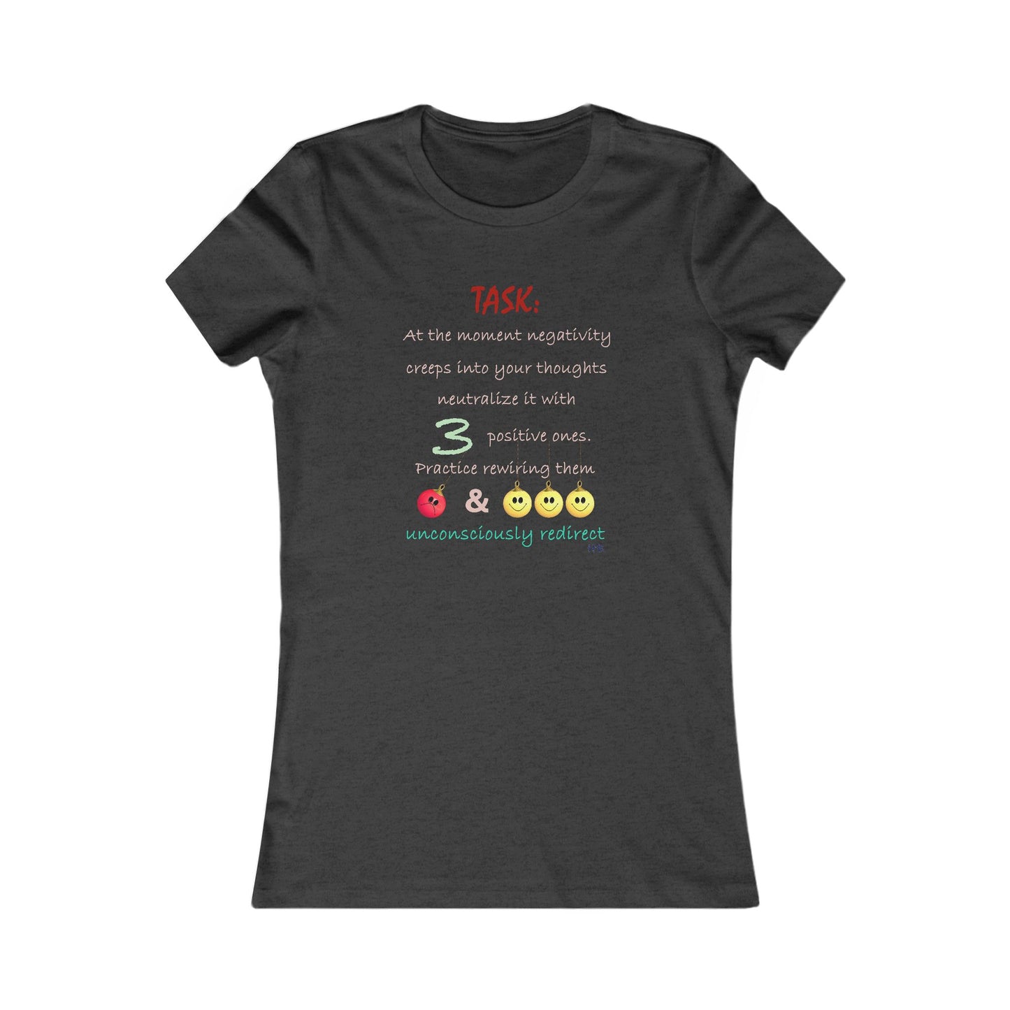 Positive Rewiring the Negativity Neutralizer Mindset (Women - Premium Cotton Tee)