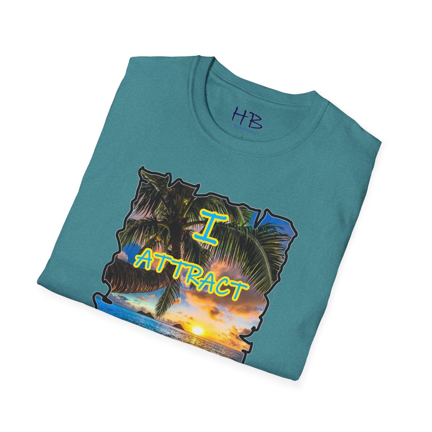 Ocean Sunset Affirmation Dreamscape; Affirmation Empowering Style who Attracts All Good Things