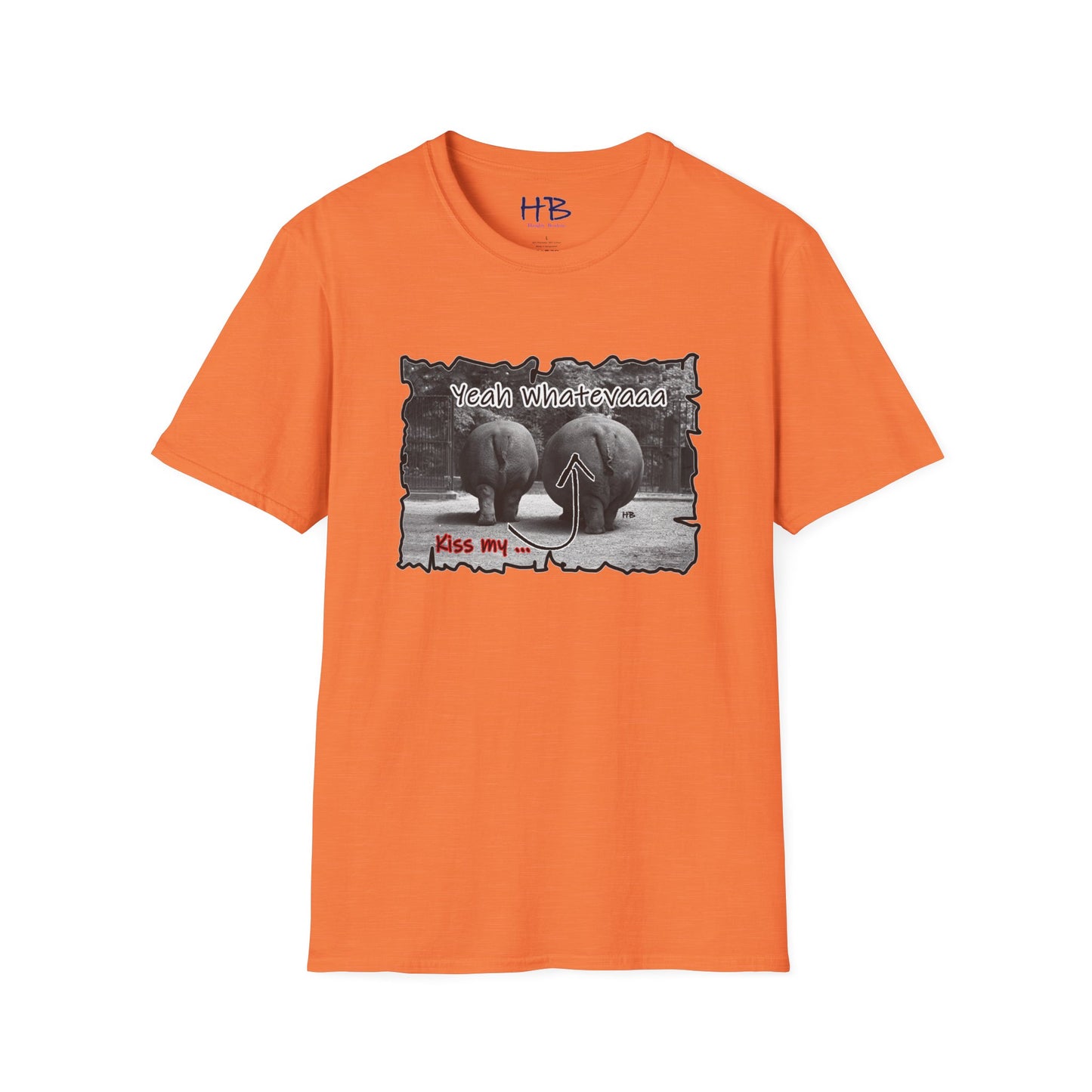 Humorous Whimsical Sarcastic Hippo Laugh-Inducing; Truth to be told to annoying people in your life