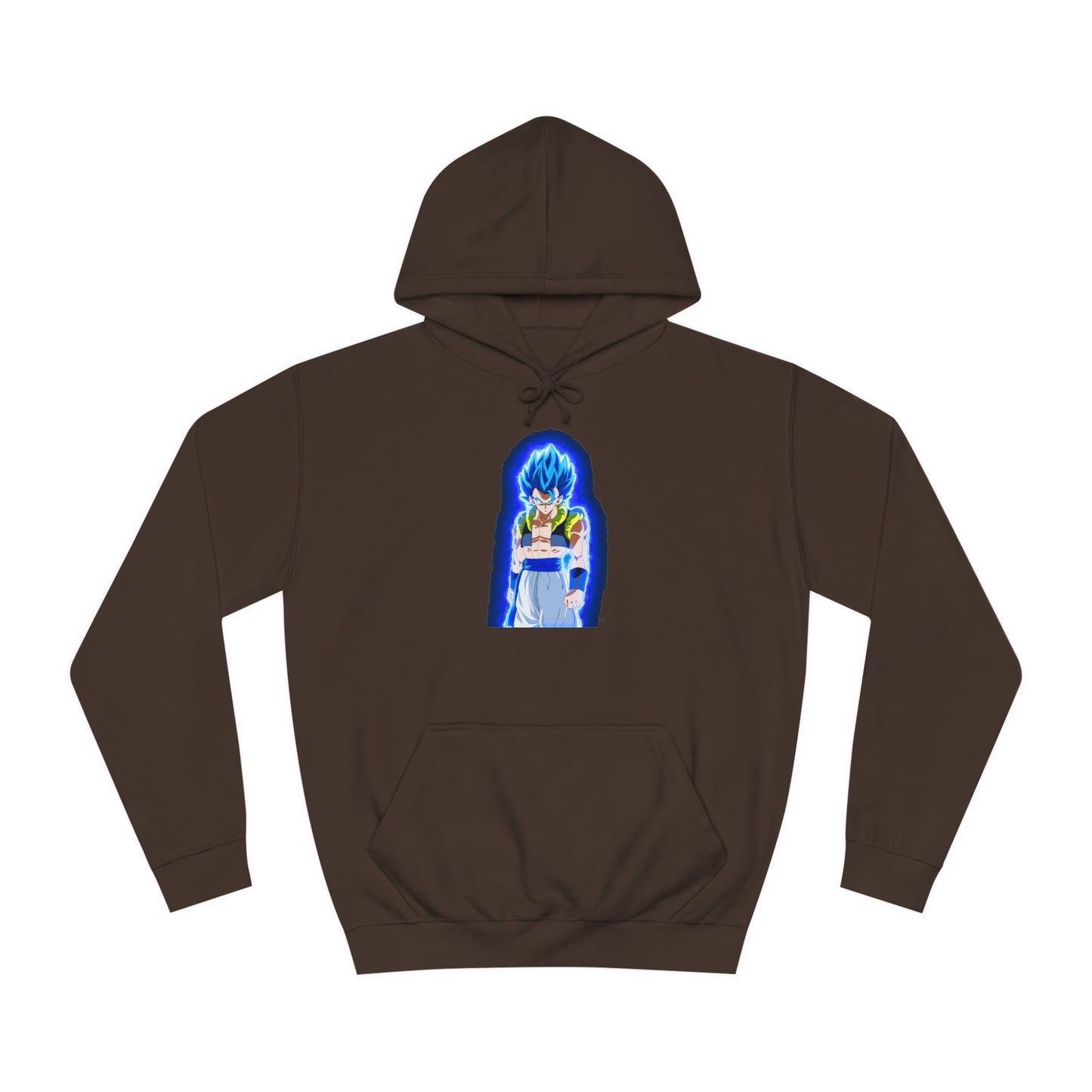 Superhero in Blue in max level (Hoodie - Cozy and Durable)