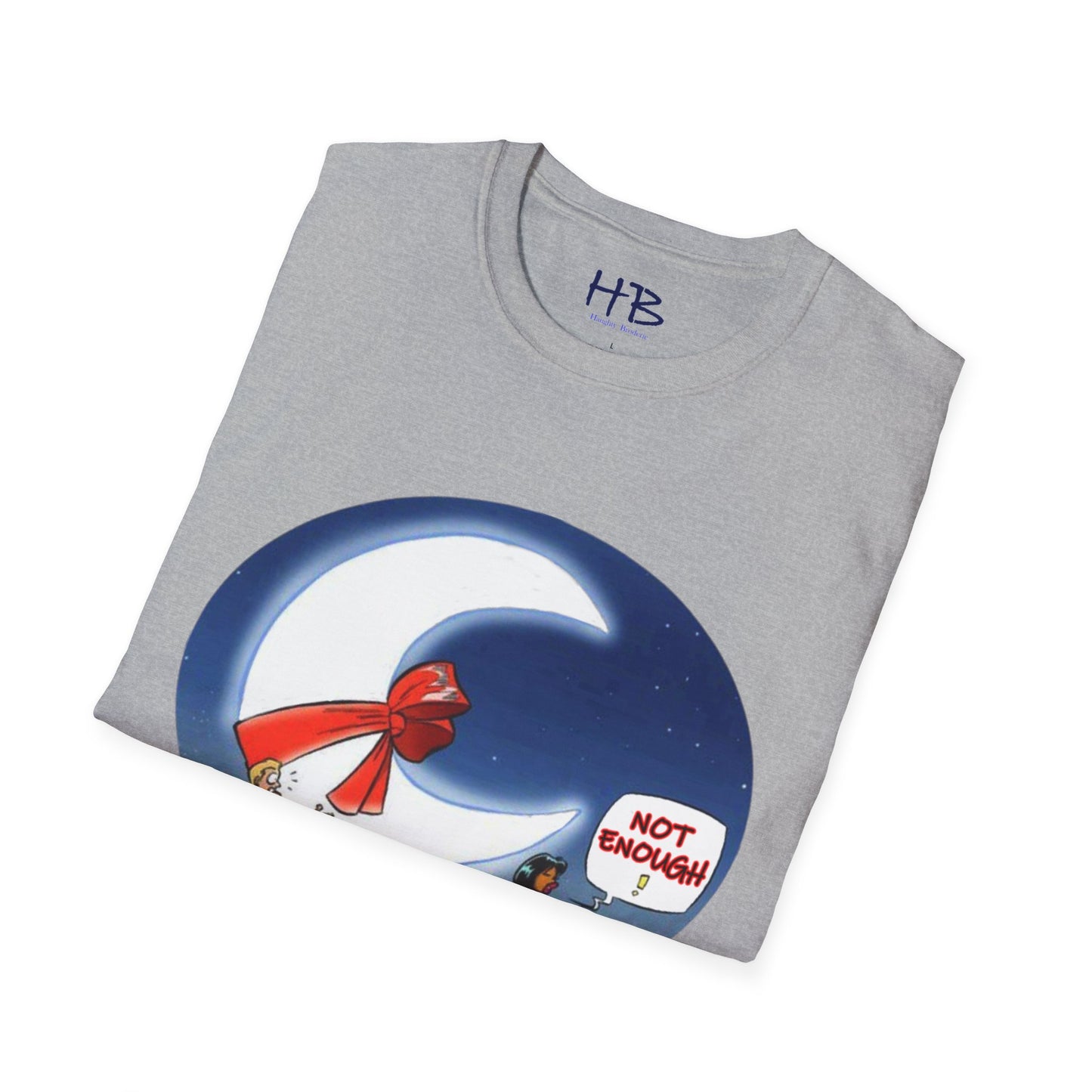 Moonlit Romance Unveiled with a Visual Metaphor of Unsatisfied Desires; The 'NOT ENOUGH!' Story