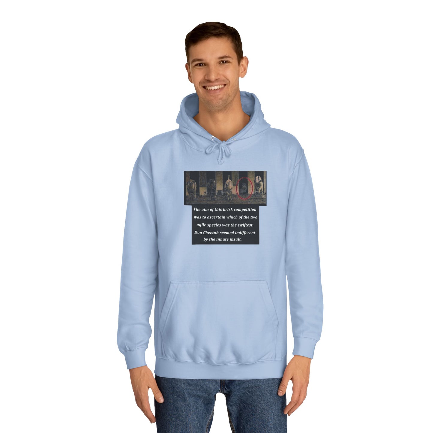 Get Yours Now -- Don Cheetah vs Whippet doggies (Hoodie - Cozy and Durable)