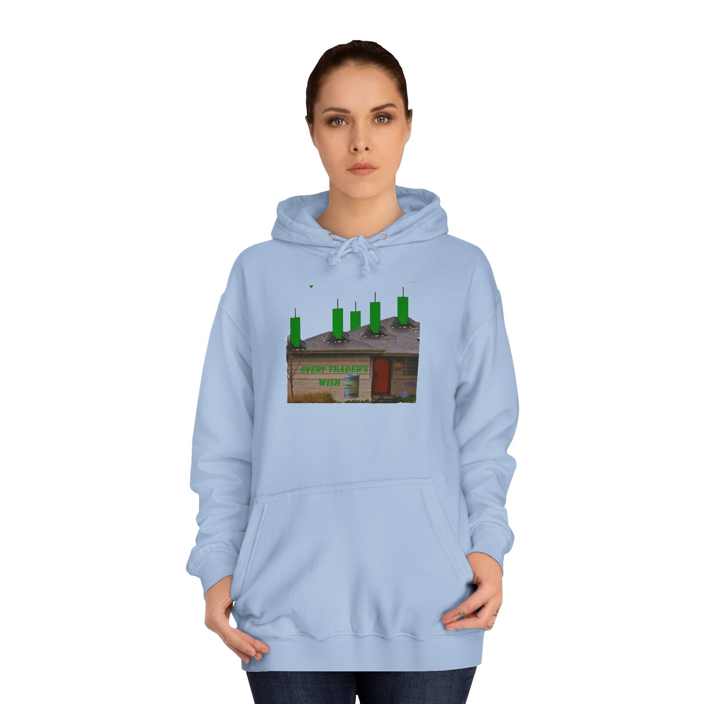 Get Yours Now -- Every stock market trader's dream going to the Moon (Hoodie - Cozy and Durable)