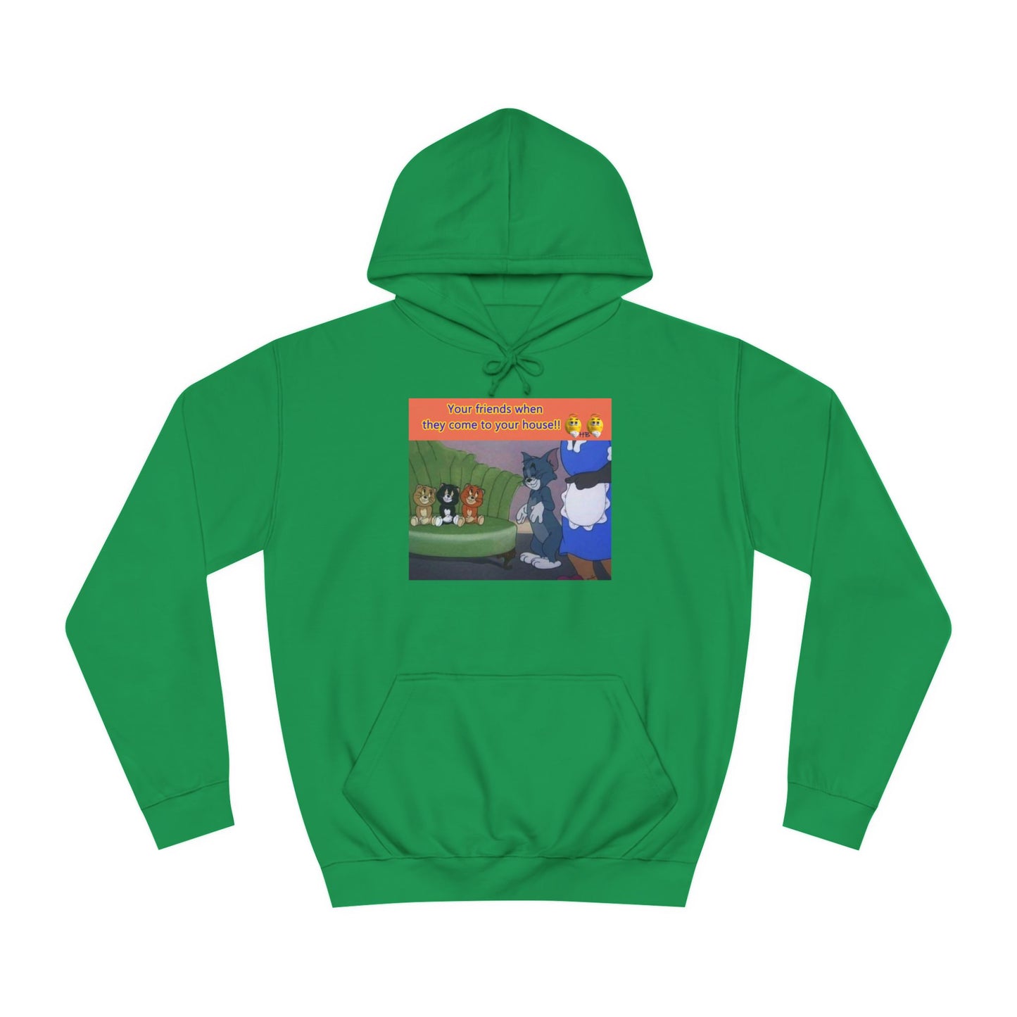 Tom and his innocent looking little friends in front of Mammy (Hoodie - Cozy and Durable)