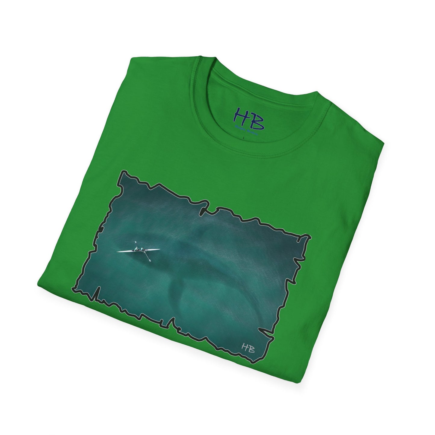 Whale's Shadow: A Harmony Between Worlds Tee Shirt
