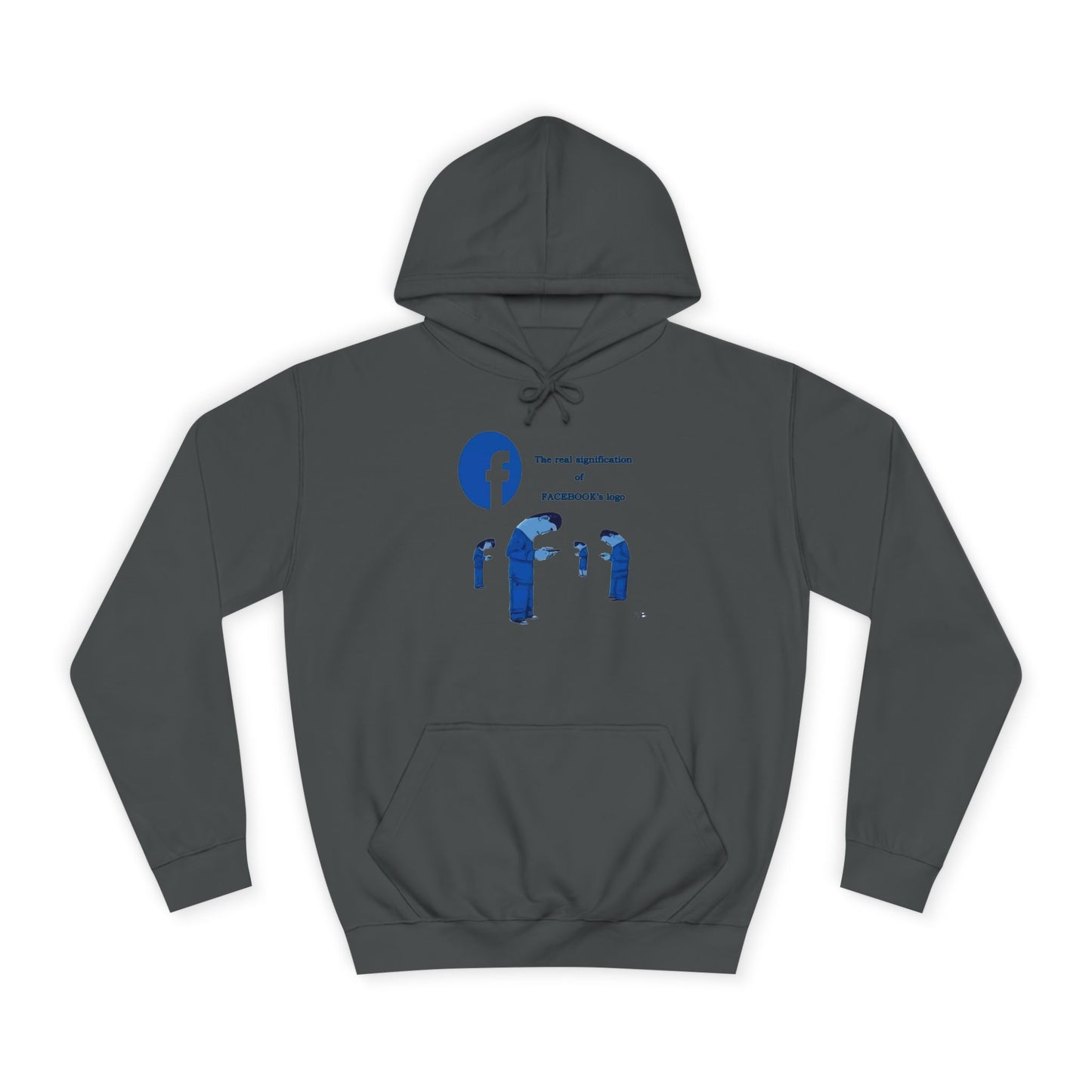 Behind the Logo Unveiling the True Facebook (Hoodie - Cozy and Durable)