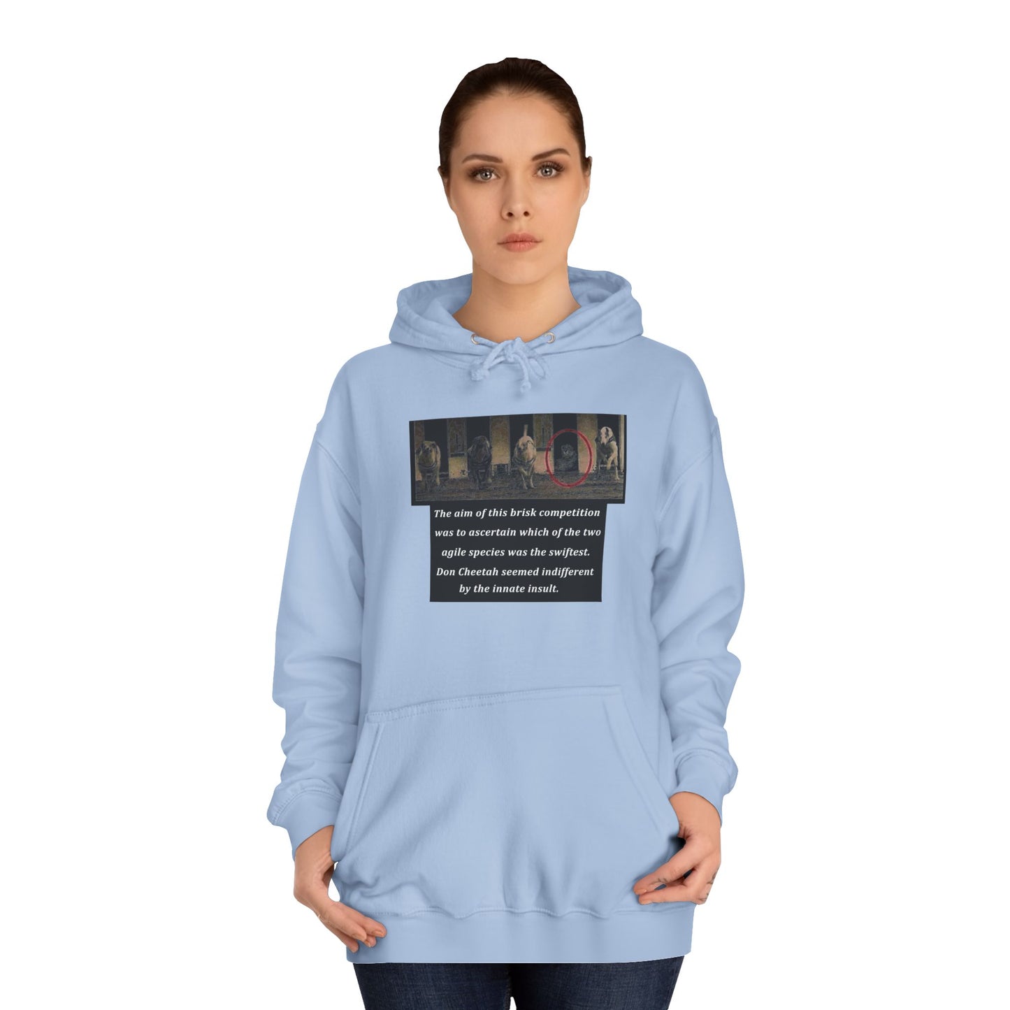 Get Yours Now -- Don Cheetah vs Whippet doggies (Hoodie - Cozy and Durable)