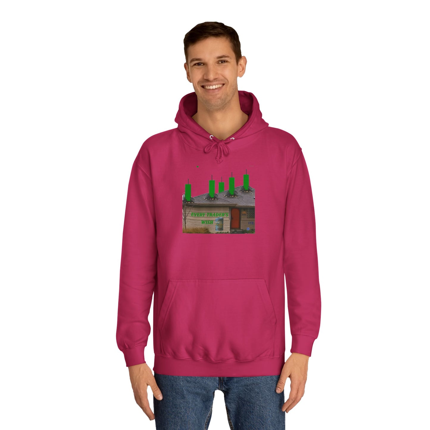 Get Yours Now -- Every stock market trader's dream going to the Moon (Hoodie - Cozy and Durable)