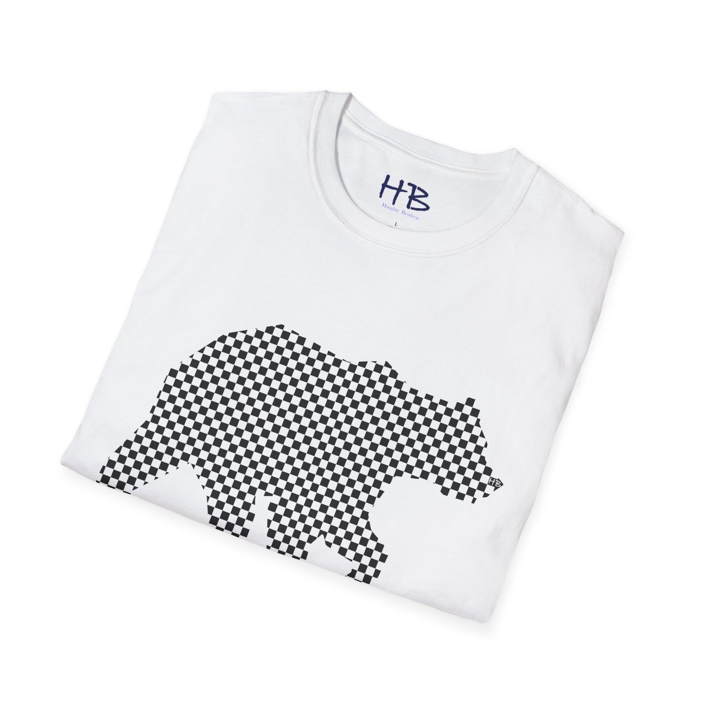 Fashion That Roars: The Enchanting Tale of the Bear's Checkered Body