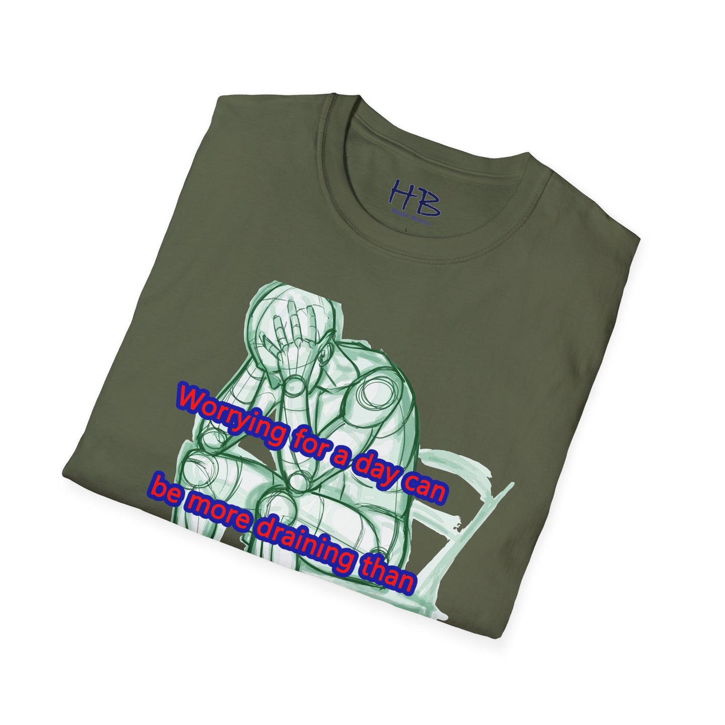 A day spent worrying can be more taxing than a week's worth of work