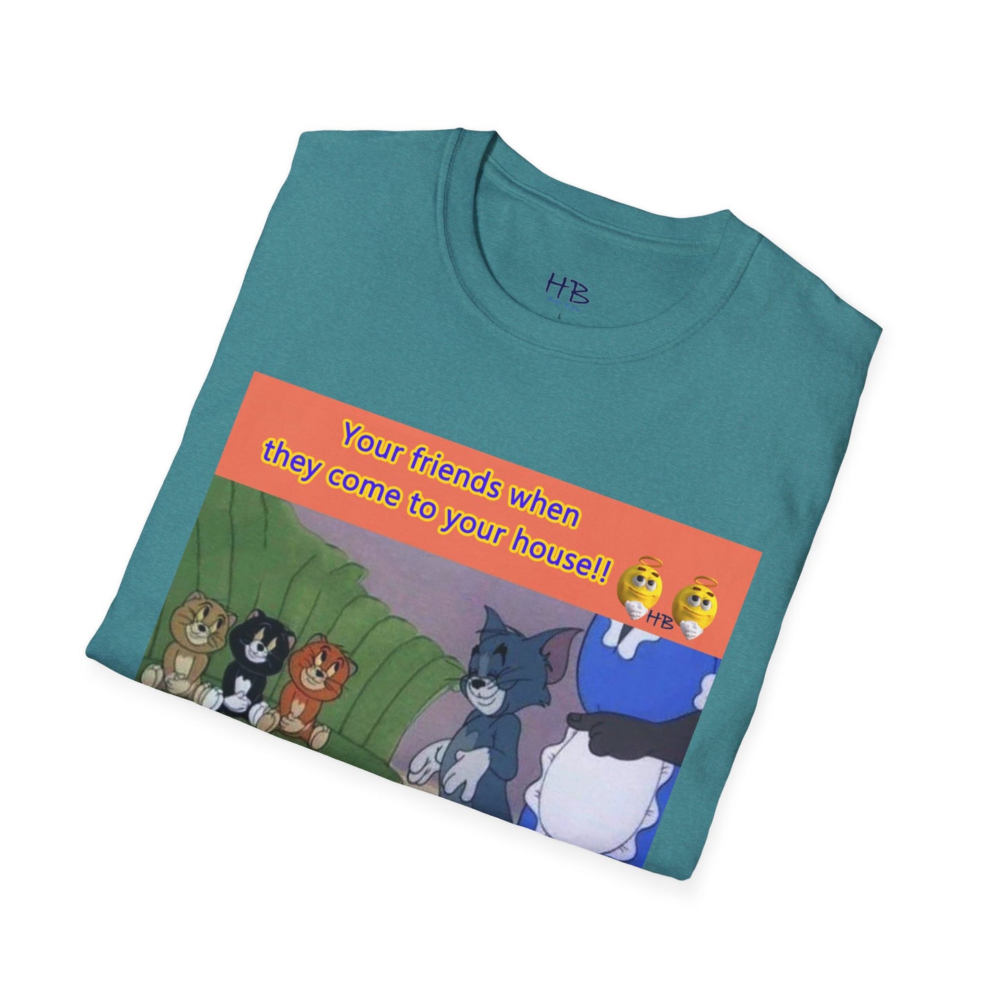 Tom and his innocent looking little friends in front of Mammy