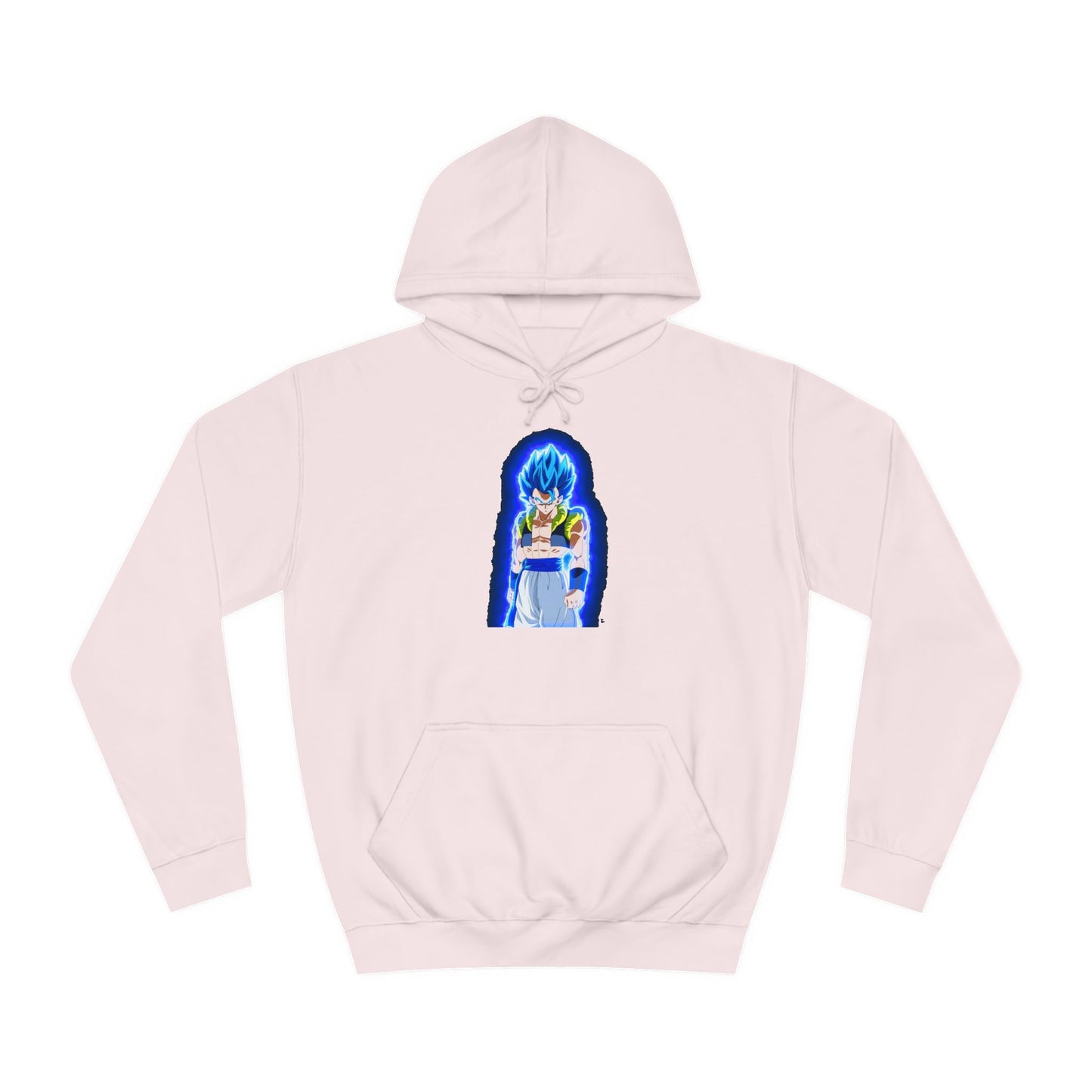 Superhero in Blue in max level (Hoodie - Cozy and Durable)