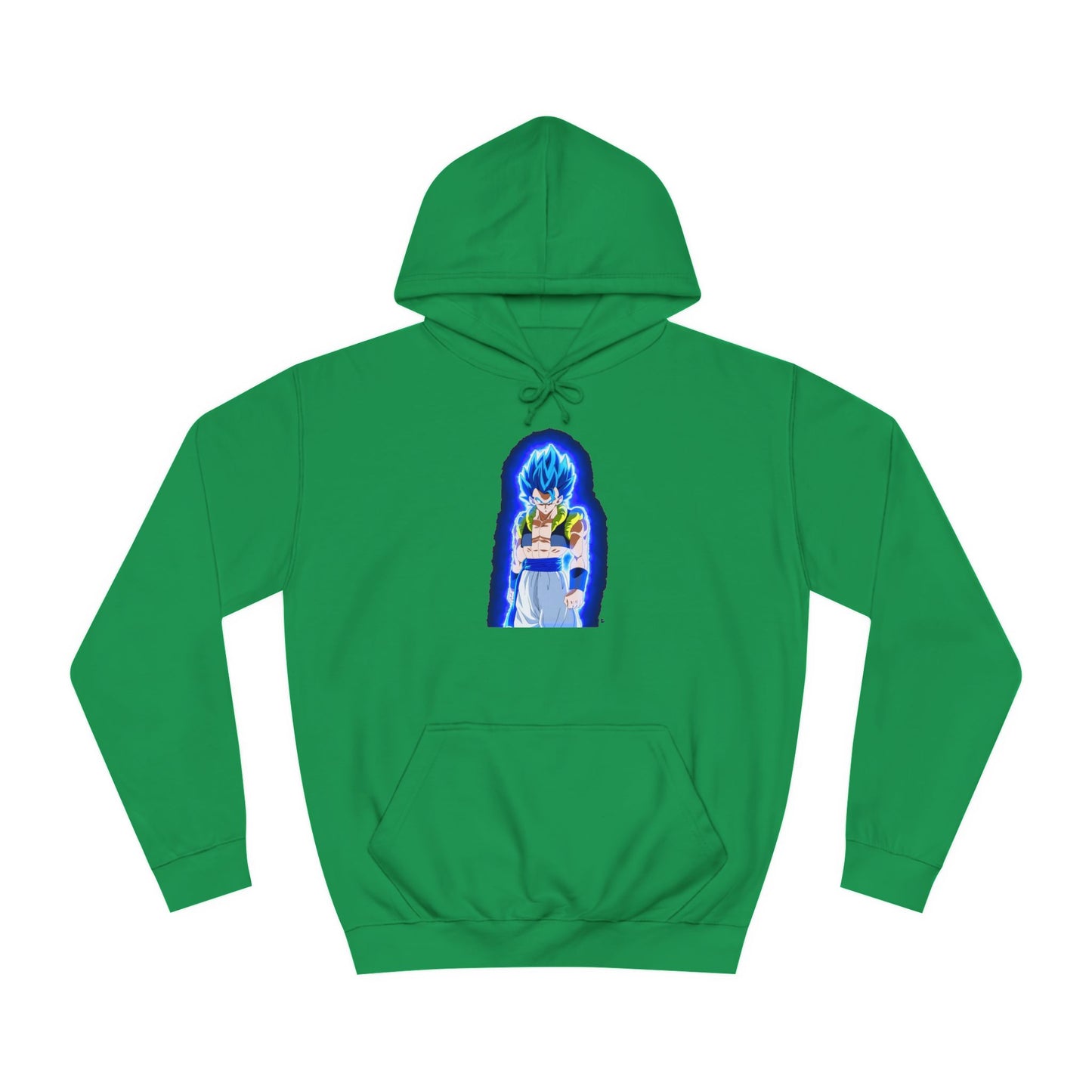 Superhero in Blue in max level (Hoodie - Cozy and Durable)