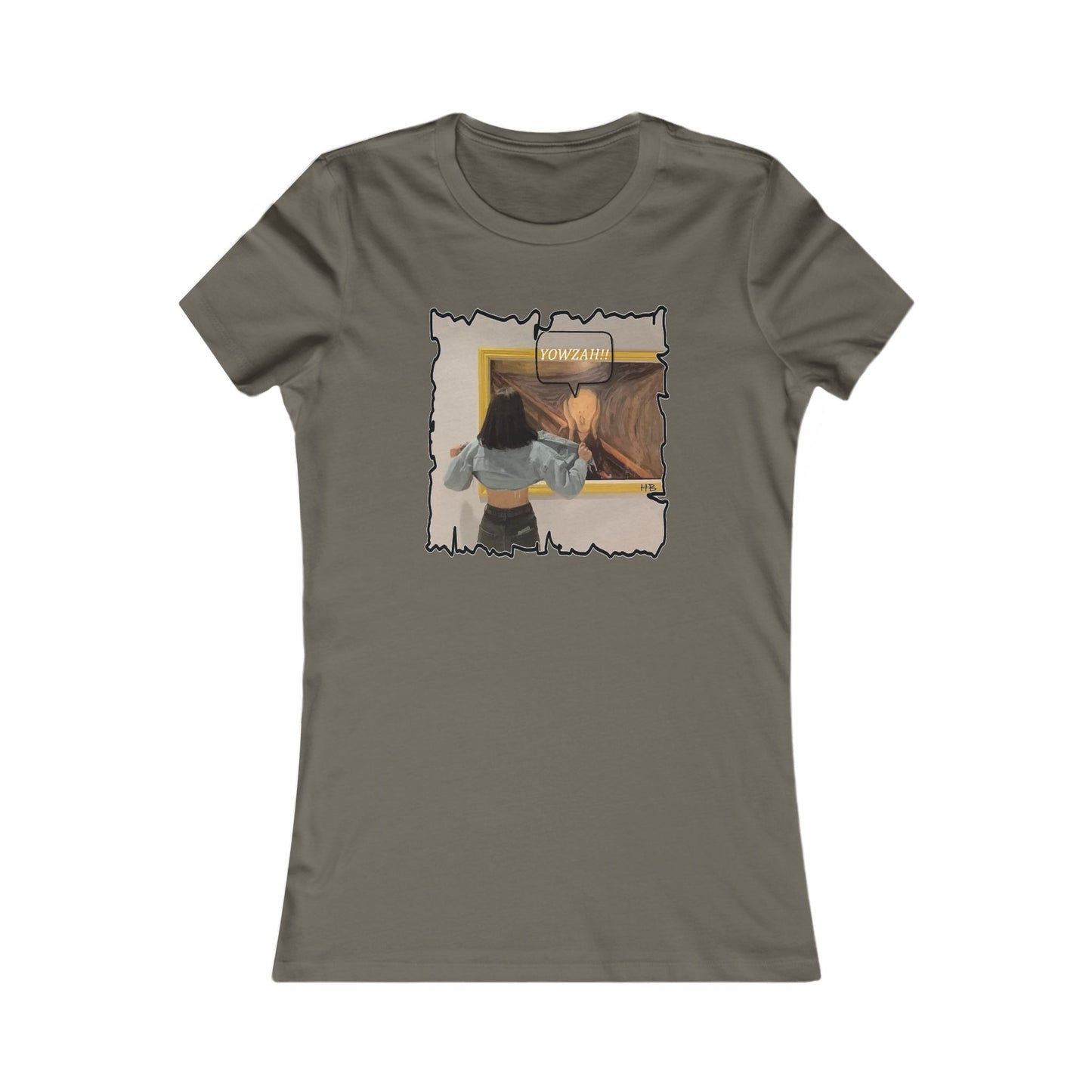 Unleashed Irresistible Seductive Scream YOWZA (Women - Premium Cotton Tee)