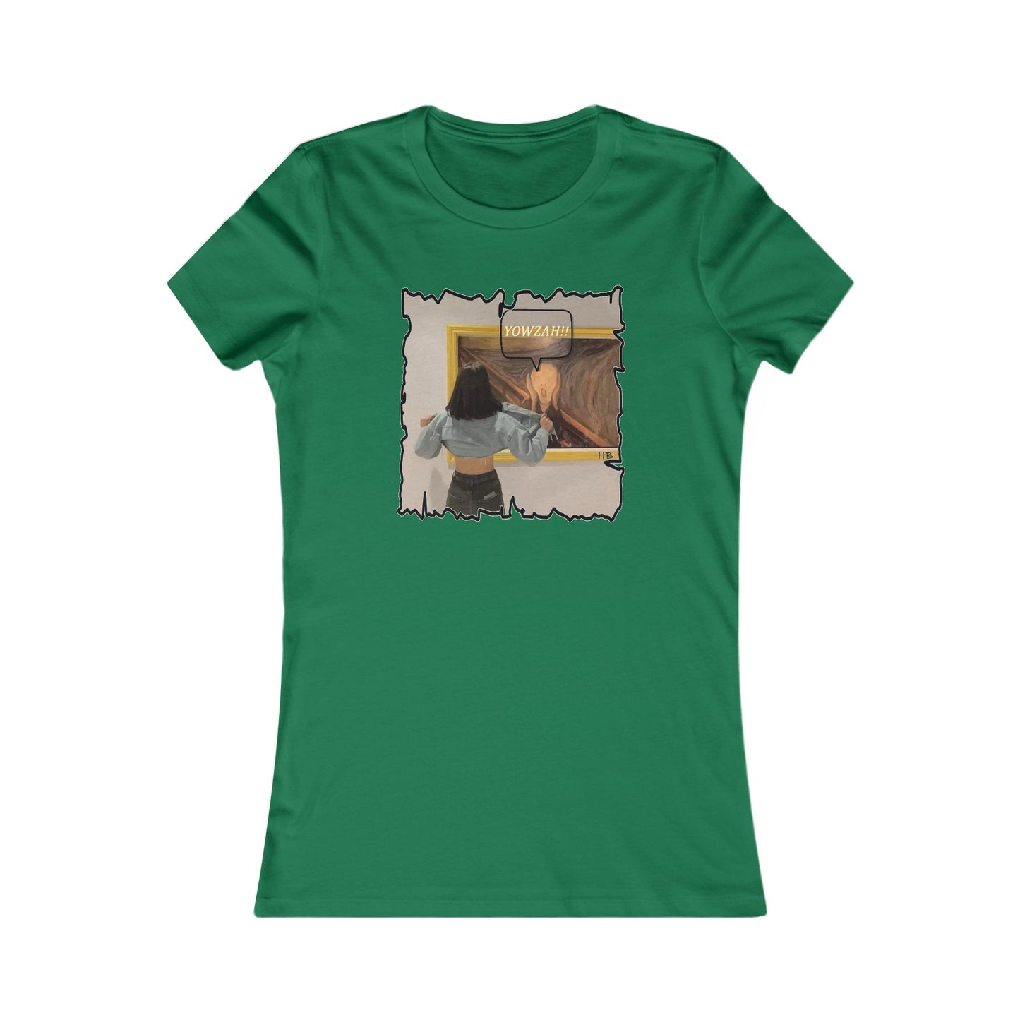 Unleashed Irresistible Seductive Scream YOWZA (Women - Premium Cotton Tee)