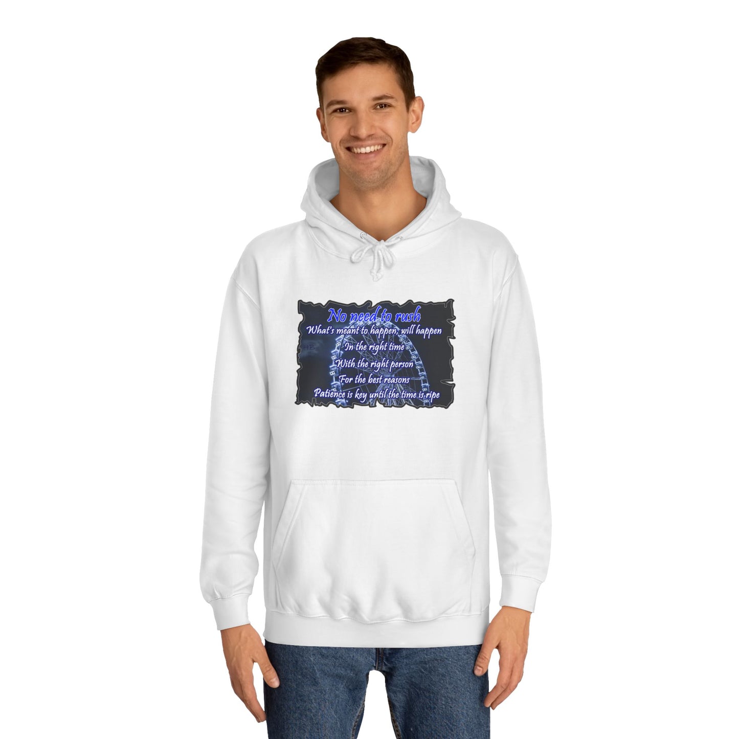 Get Yours Now -- No need to rush (Hoodie - Cozy and Durable)
